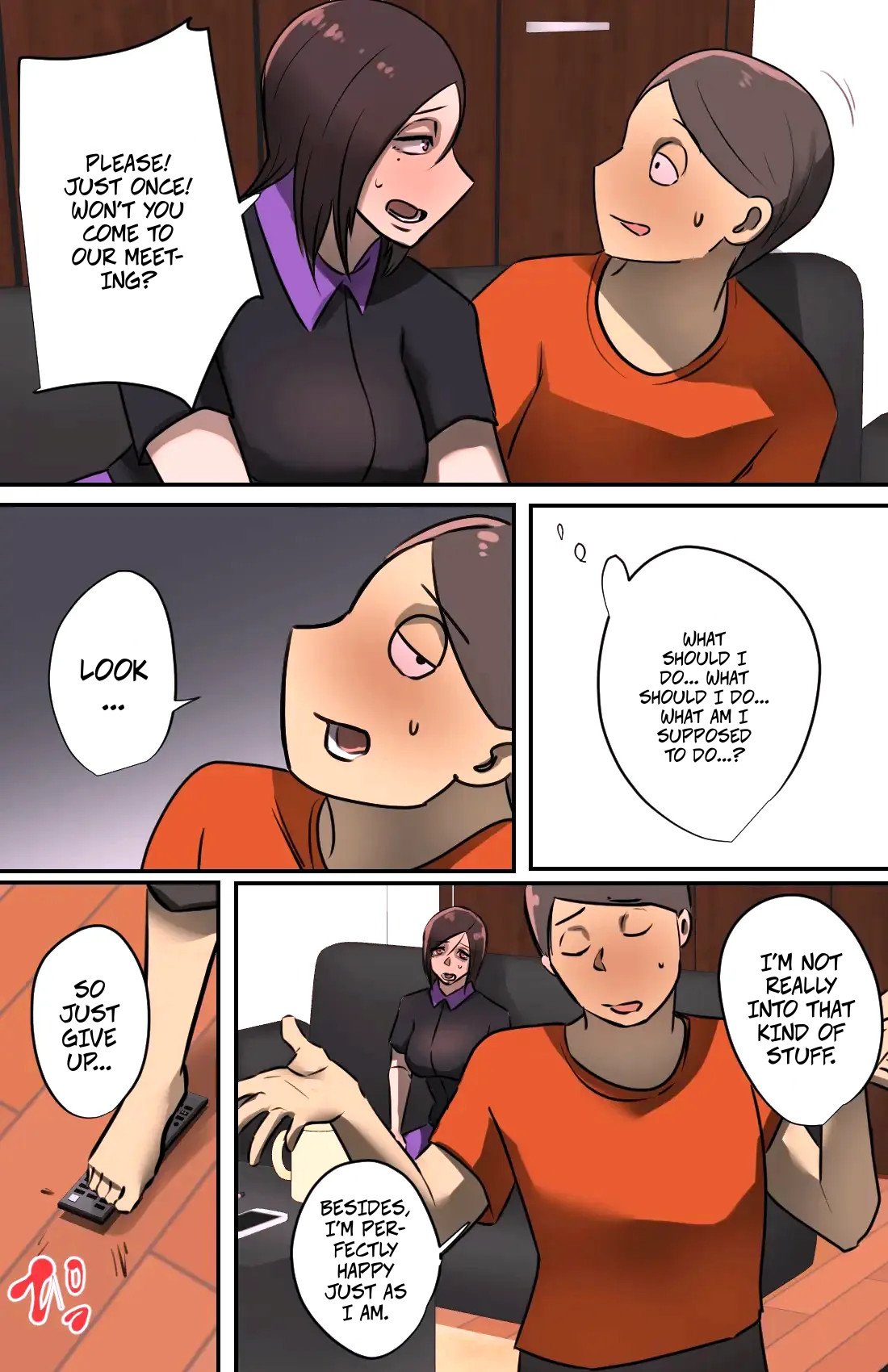 [Chotto B-Sen] A Saleswoman Interrupted Me While I Was Jerking-Off — Genkan o Aketara Iru Kanyuu Oba-san comic porn [Chotto B-Sen] A Saleswoman Interrupted Me While I Was Jerking-Off — Genkan o Aketara Iru Kanyuu Oba-san [Colorized] Chapter 1 – page 9