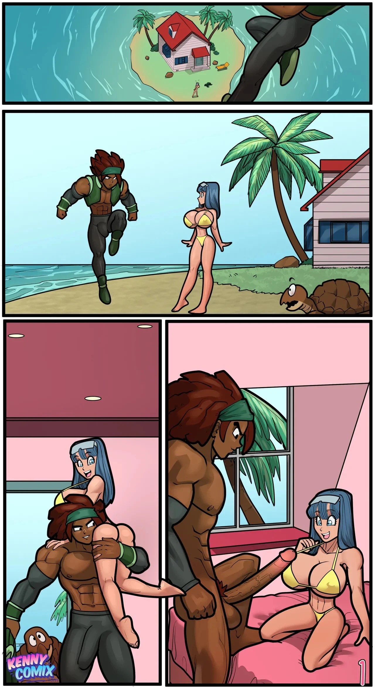 Mistaken Identity (Dragon Ball Z) [Rabies T Lagomorph] 1 . Mistaken Identity - Chapter 1 (Dragon Ball Z) [Rabies T Lagomorph] – page 5