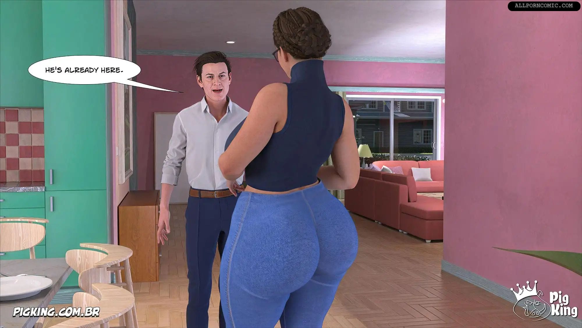 What To Doo? [CrazyDad3D] 4 . What To Doo - Chapter 4 [CrazyDad3D] – page 56