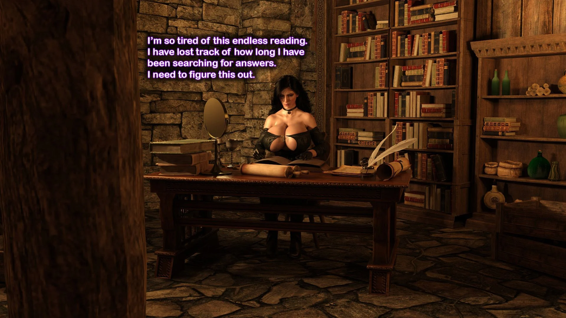 Yennefer’s Ritual (The Witcher) [Serge3DX] 1 . Yennerfer's Ritual - Chapter 1 (The Witcher) [Serge3DX] – page 3