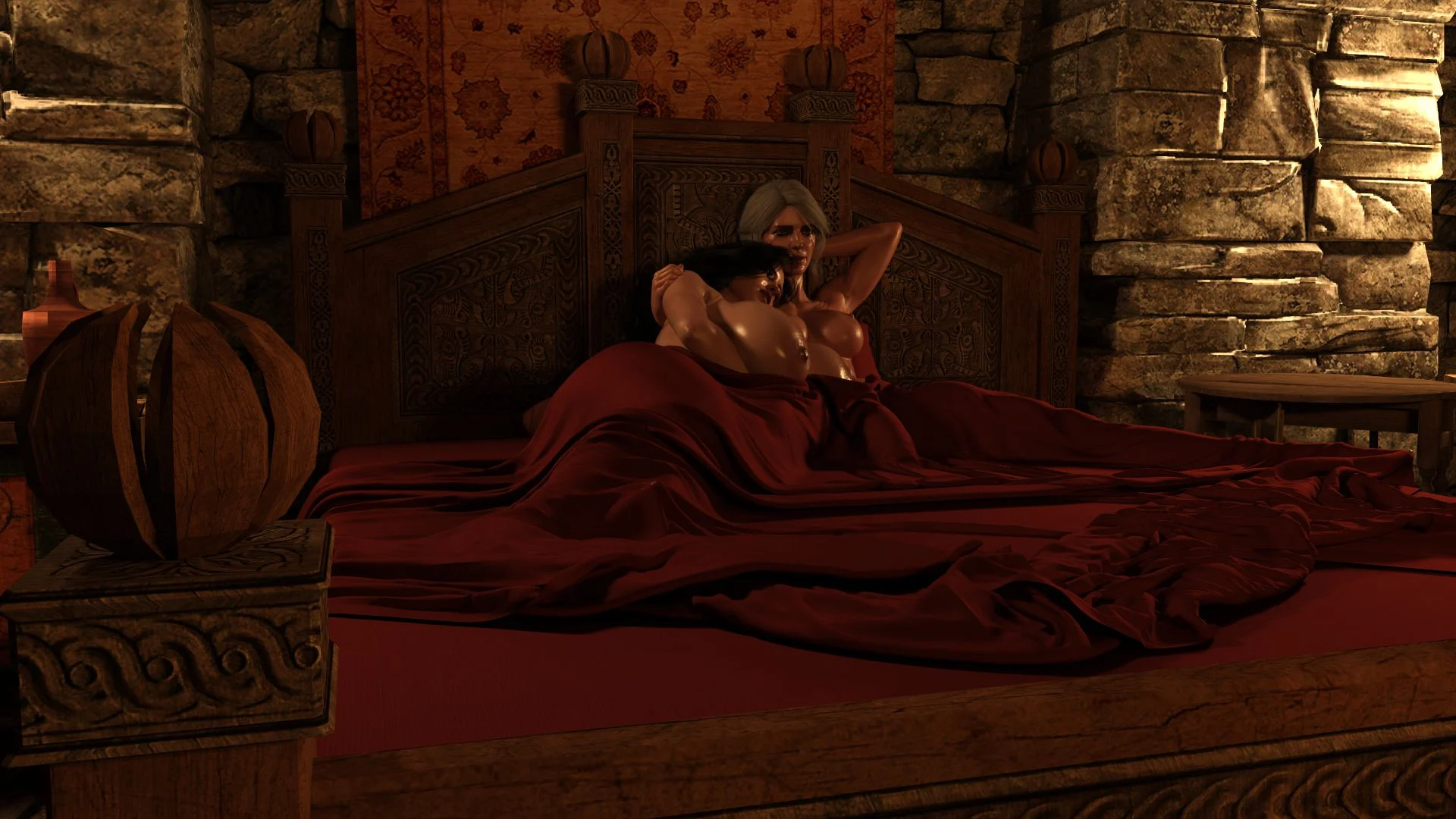 Yennefer’s Ritual (The Witcher) [Serge3DX] 1.5 . Yennerfer's Ritual - Textless - Chapter 1 (The Witcher) [Serge3DX] – page 143