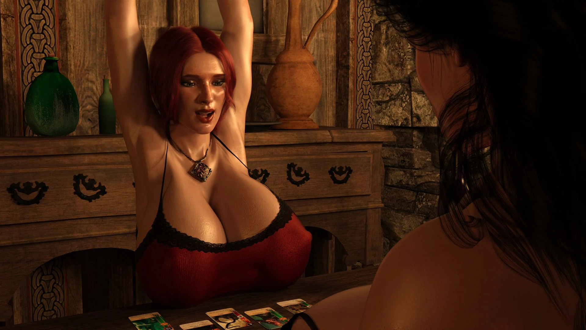 Yennefer’s Ritual (The Witcher) [Serge3DX] 1.5 . Yennerfer's Ritual - Textless - Chapter 1 (The Witcher) [Serge3DX] – page 304