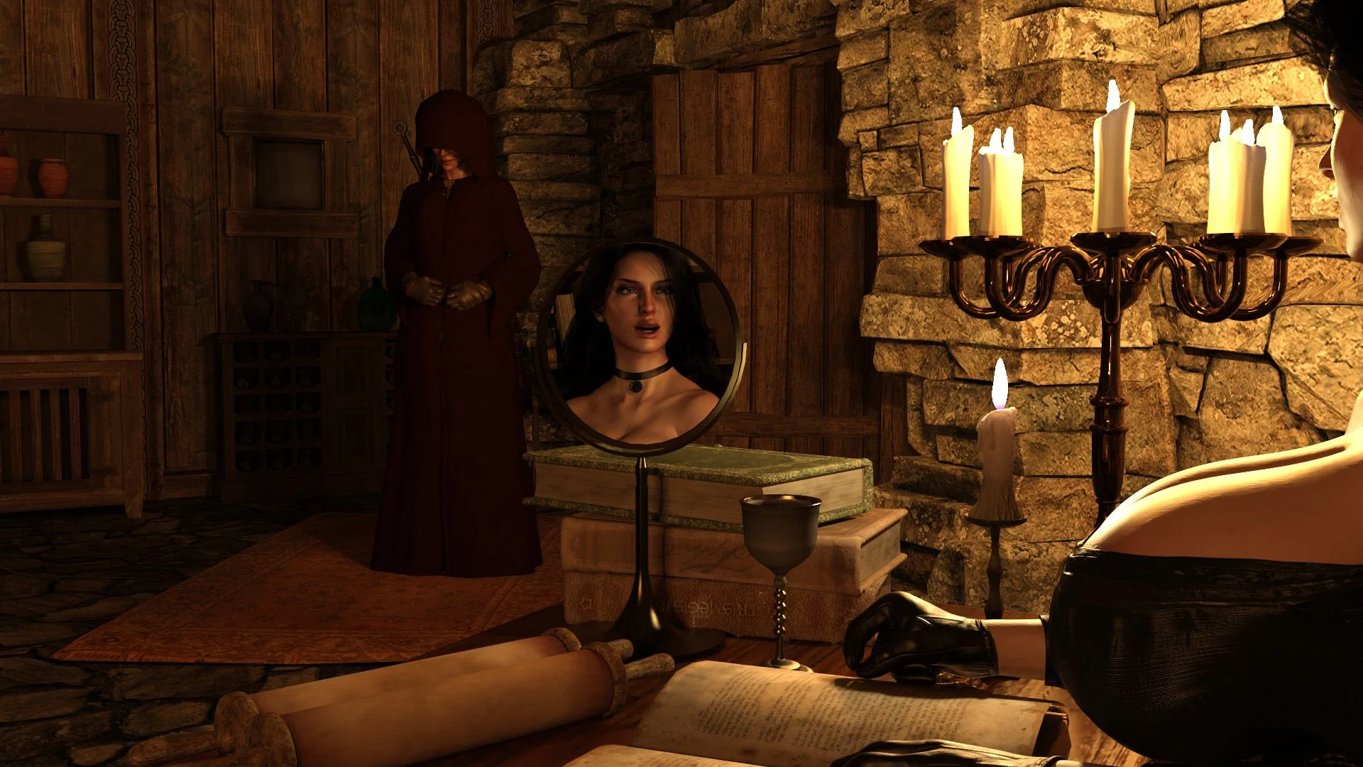 Yennefer’s Ritual (The Witcher) [Serge3DX] 1.5 . Yennerfer's Ritual - Textless - Chapter 1 (The Witcher) [Serge3DX] – page 4