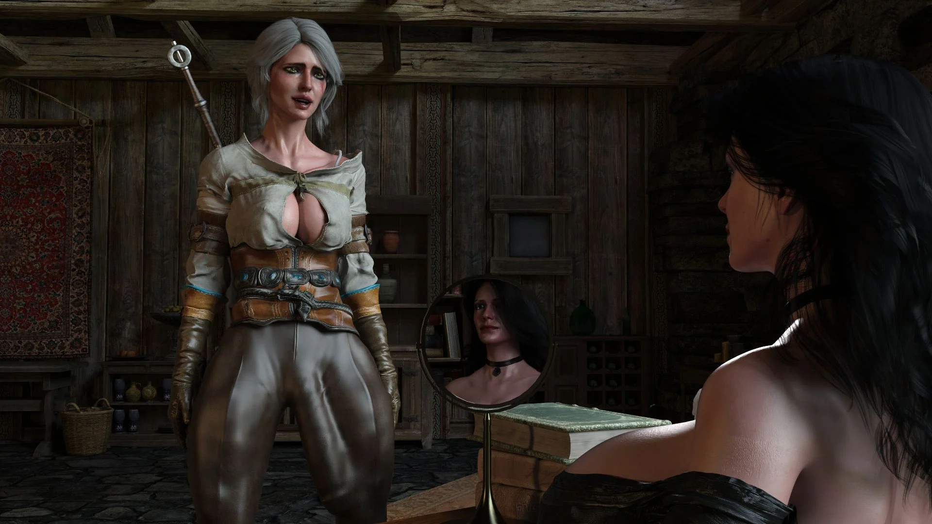 Yennefer’s Ritual (The Witcher) [Serge3DX] 1.5 . Yennerfer's Ritual - Textless - Chapter 1 (The Witcher) [Serge3DX] – page 74