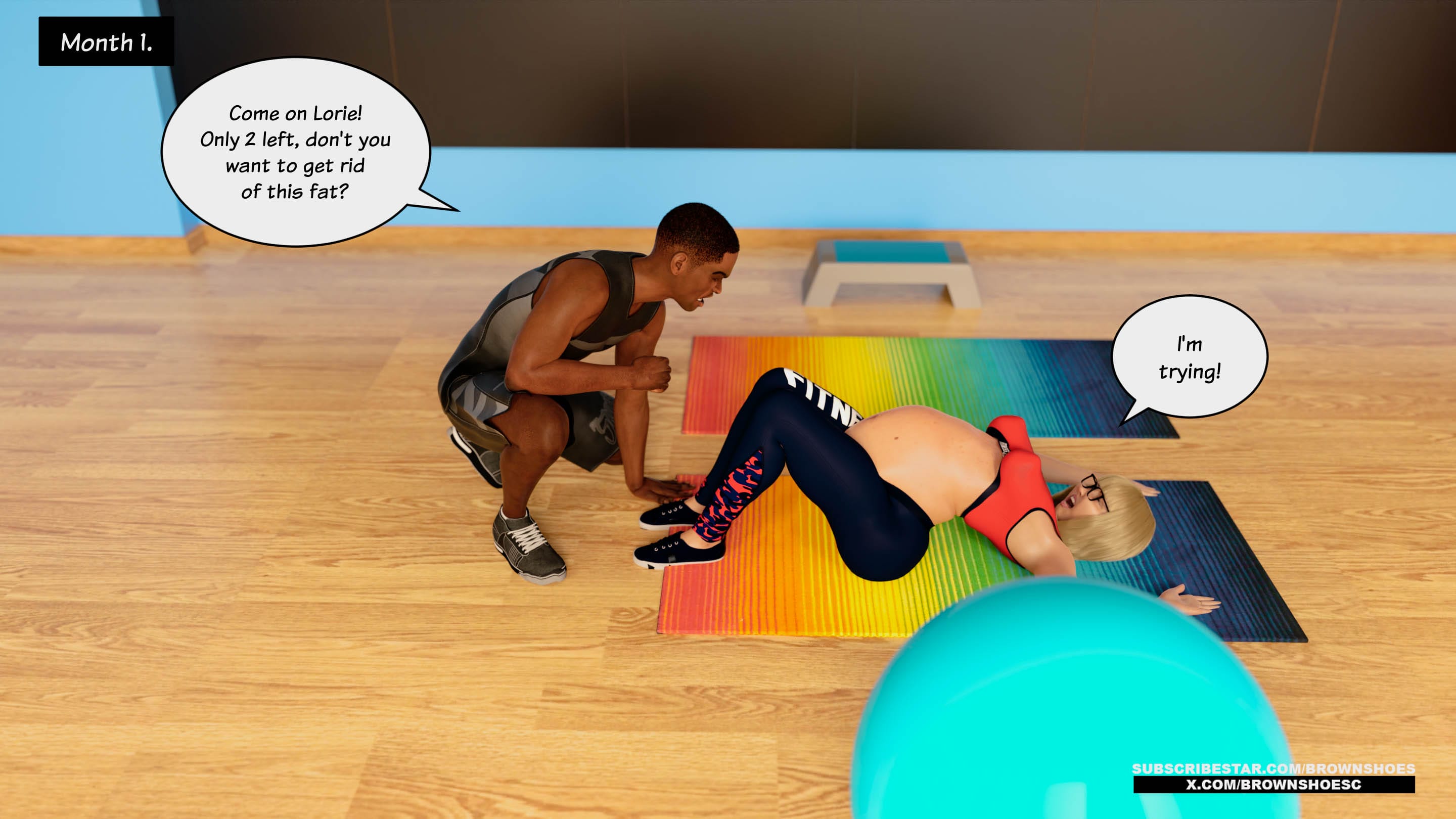 Fit To Fuck [Brown Shoes] 1 . Fit To Fuck - Chapter 1 [Brown Shoes] – page 6