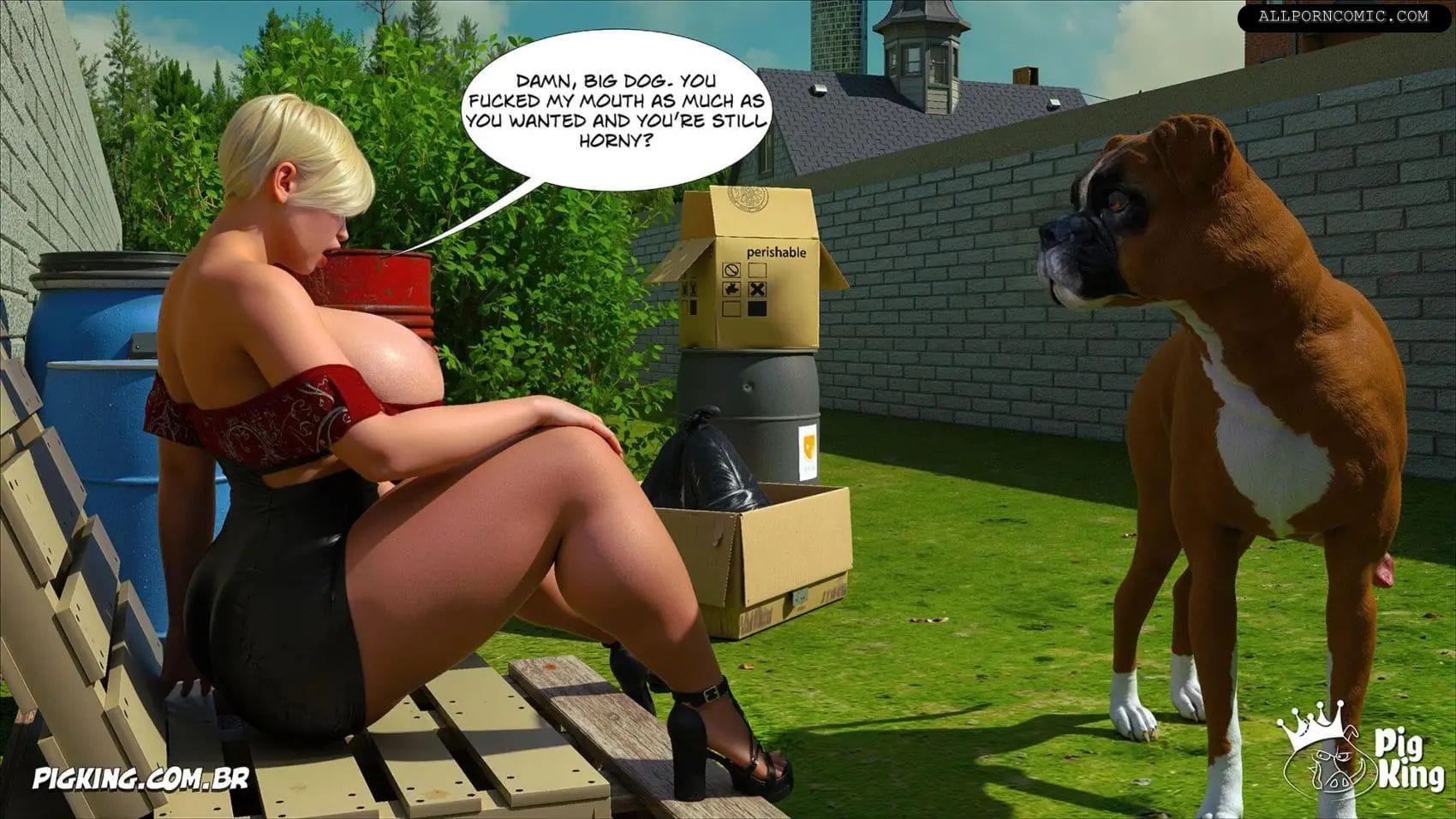 Emily – ZOO [PigKing] 4 . Emily - [ZOO] Chapter 4 [PigKing] – page 8