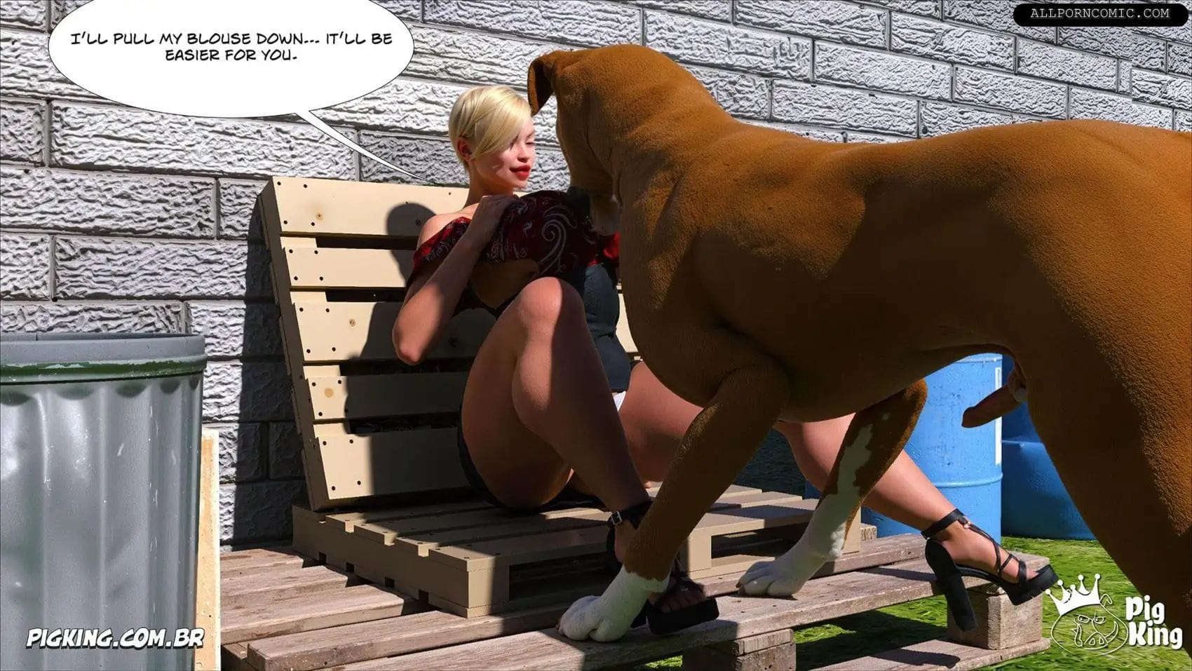 Emily – ZOO [PigKing] 3 . Emily - [ZOO] Chapter 3 [PigKing] – page 33