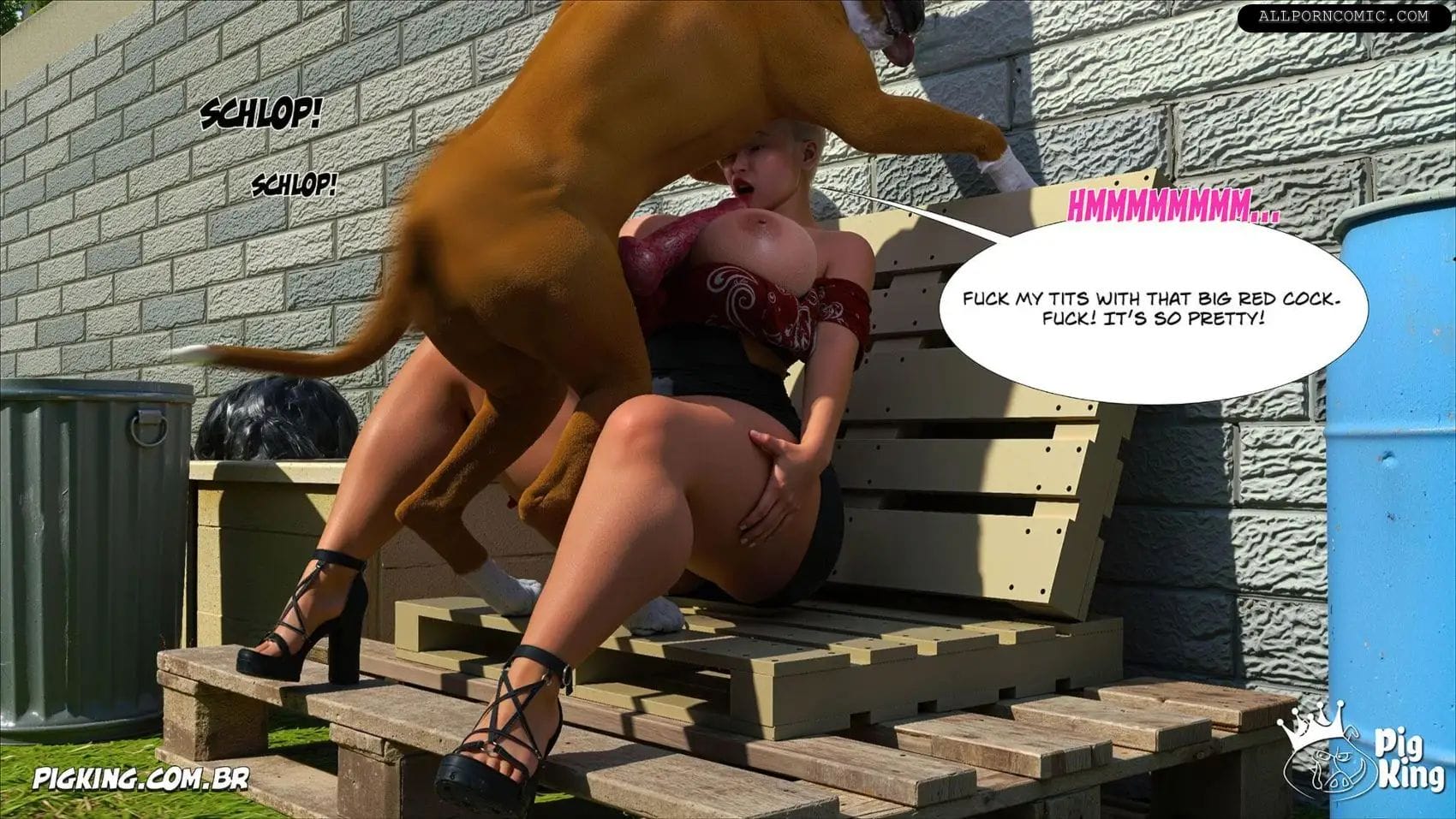 Emily – ZOO [PigKing] 3 . Emily - [ZOO] Chapter 3 [PigKing] – page 57