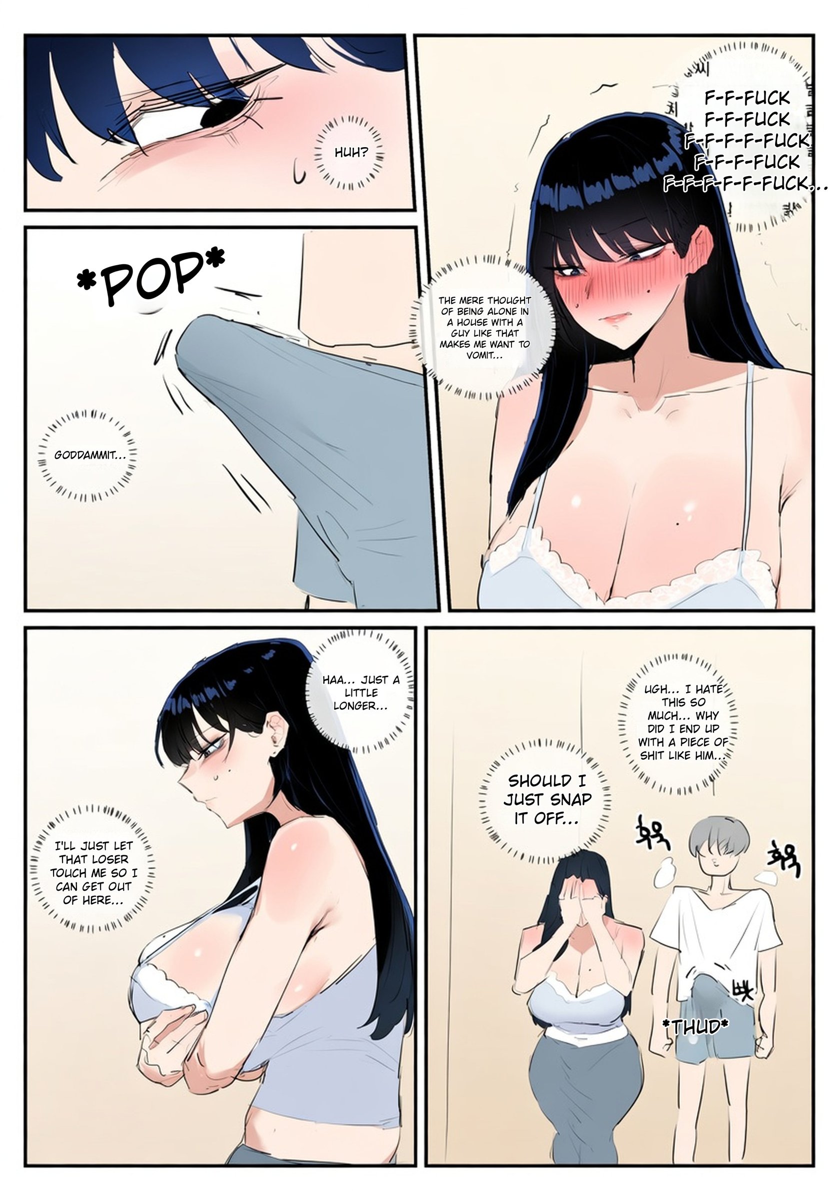[kkan] Comic about giving proper discipline to the downstairs neighbor lady…. comic porn [kkan] Comic about giving proper discipline to the downstairs neighbor lady…. Chapter 1 – page 24