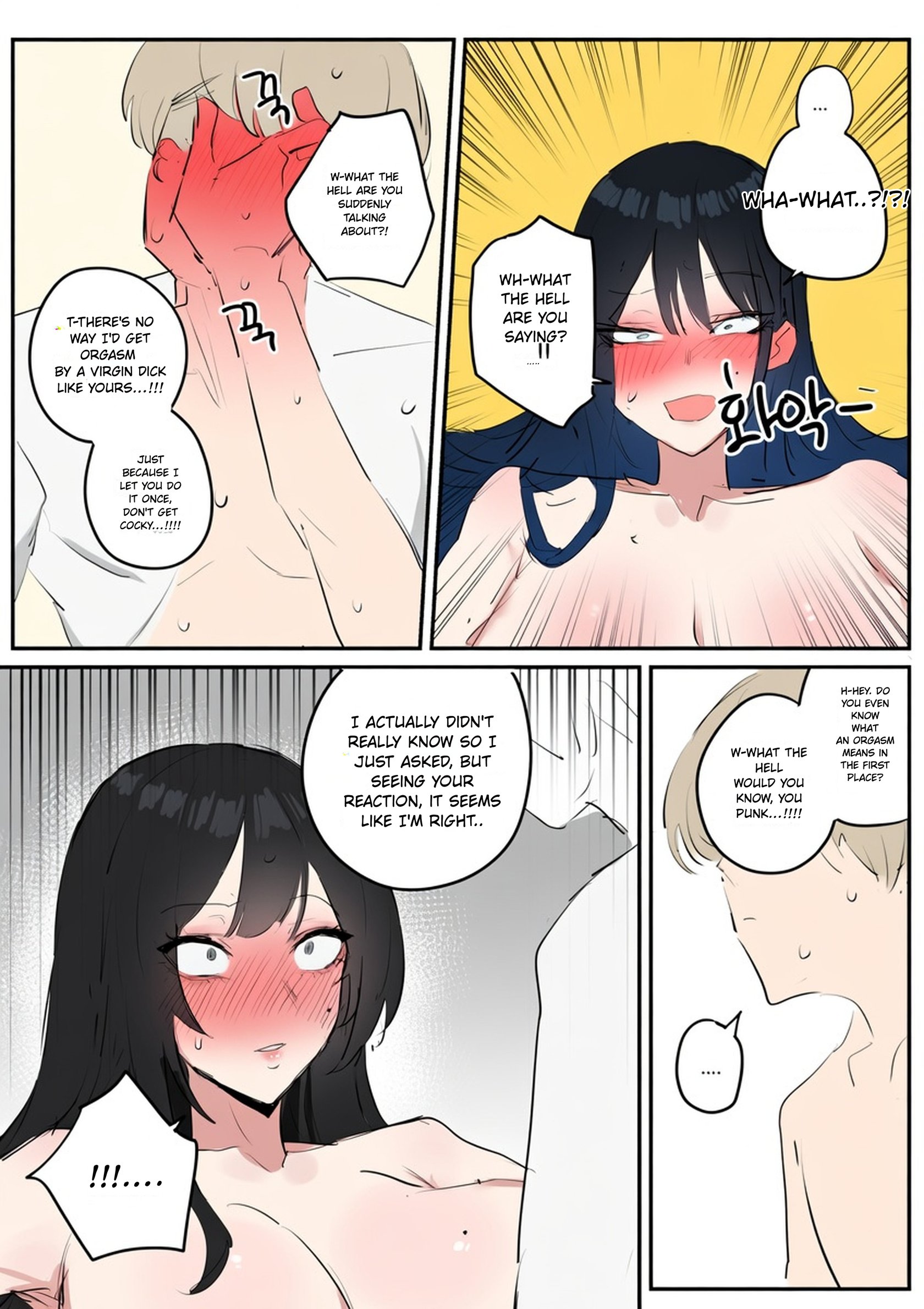 [kkan] Comic about giving proper discipline to the downstairs neighbor lady…. comic porn [kkan] Comic about giving proper discipline to the downstairs neighbor lady…. Chapter 1 – page 63