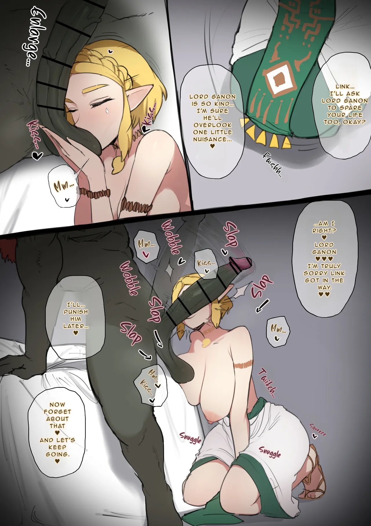 Zelda x Ganon comic porn Zelda x Ganon Chapter 1 – page 3