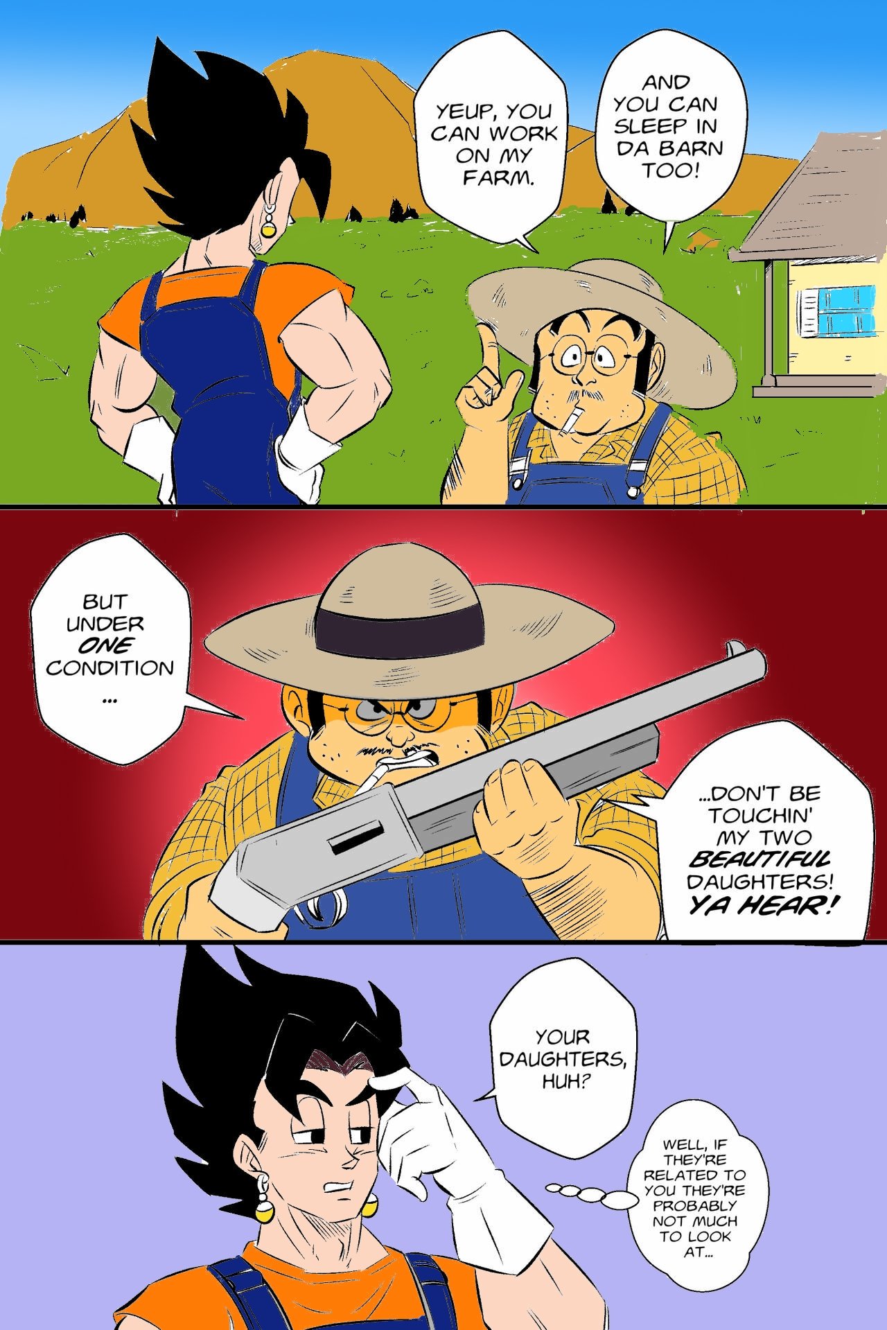 [Funnysexydb] on the farm comic porn [Funnysexydb] on the farm (colorized) Chapter 1 – page 1