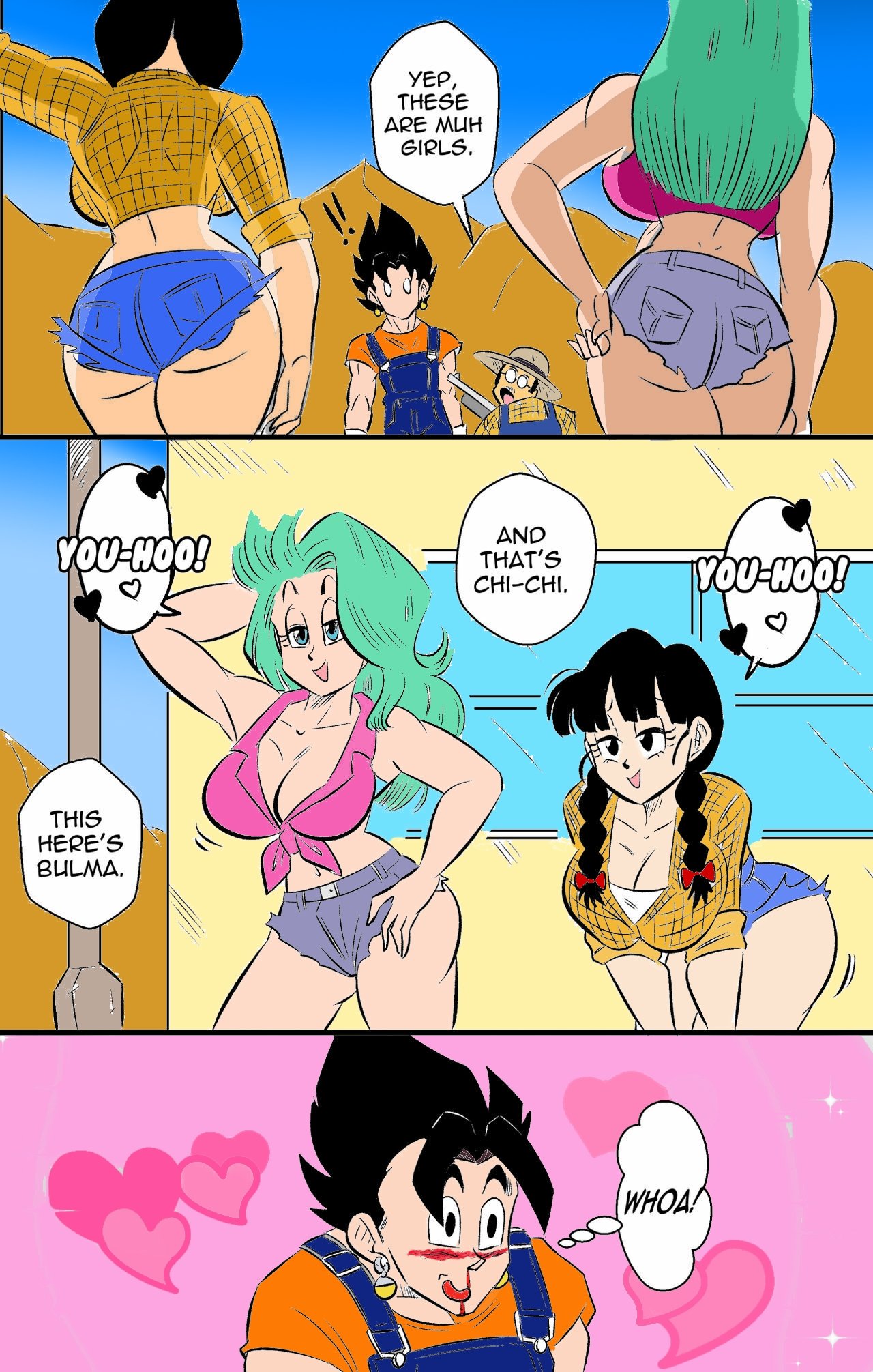 [Funnysexydb] on the farm comic porn [Funnysexydb] on the farm (colorized) Chapter 1 – page 2