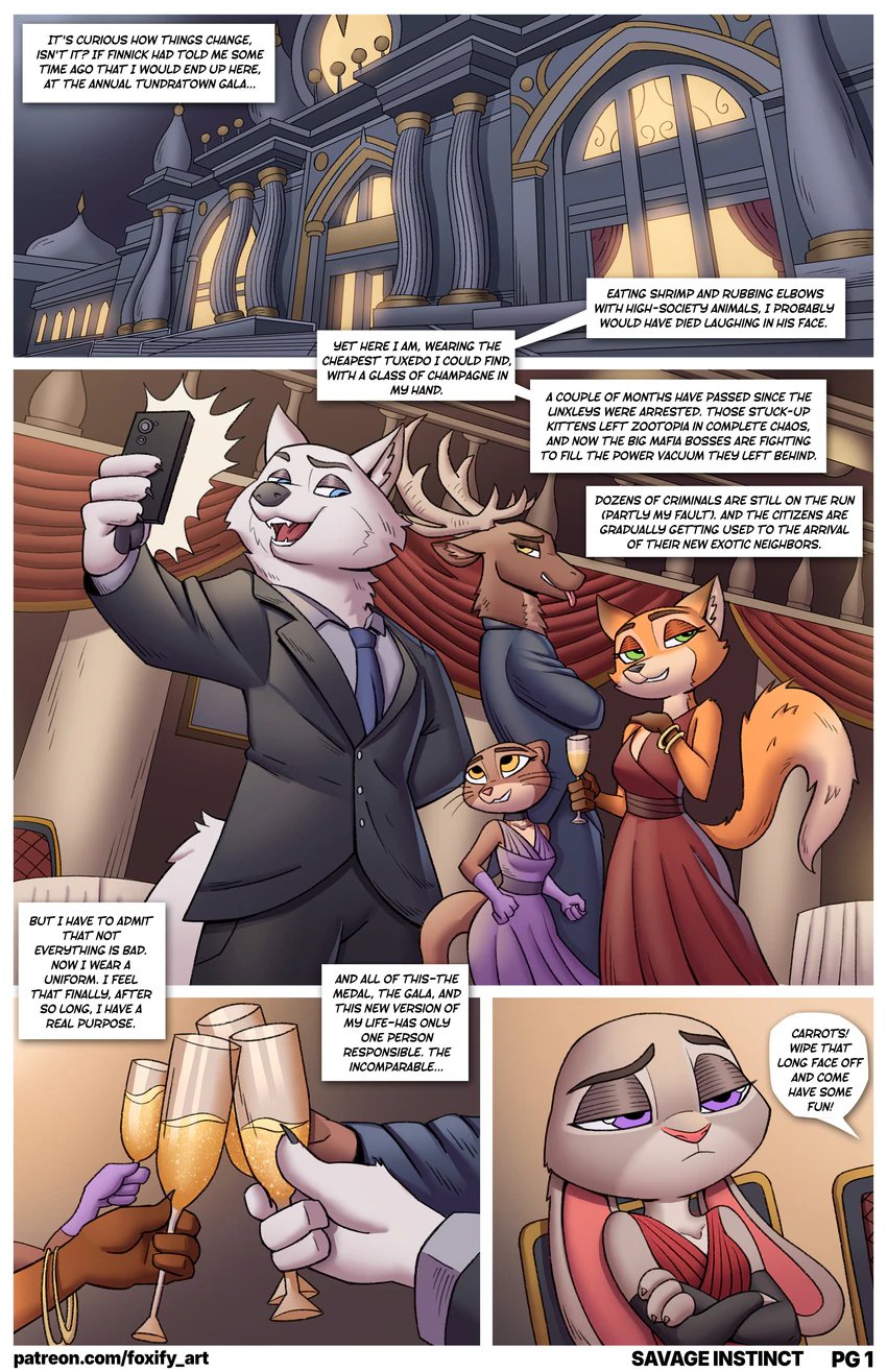 Savage Instinct comic porn Savage Instinct (Ongoing) Chapter 1 – page 3