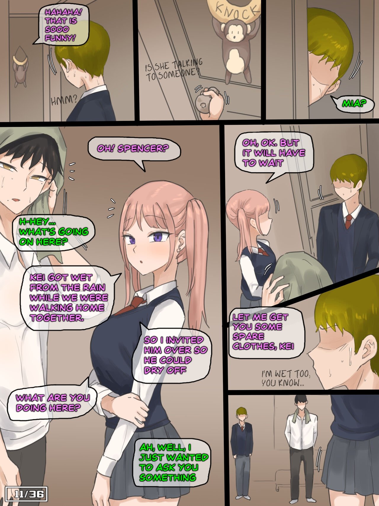 My Childhood Crush Cucked Me With The New Asian Transfer Student – [Laliberte- Edit] – RICED Edition comic porn My Childhood Crush Cucked Me With The New Asian Transfer Student – [Laliberte- Edit] – RICED Edition Chapter 1 – page 11