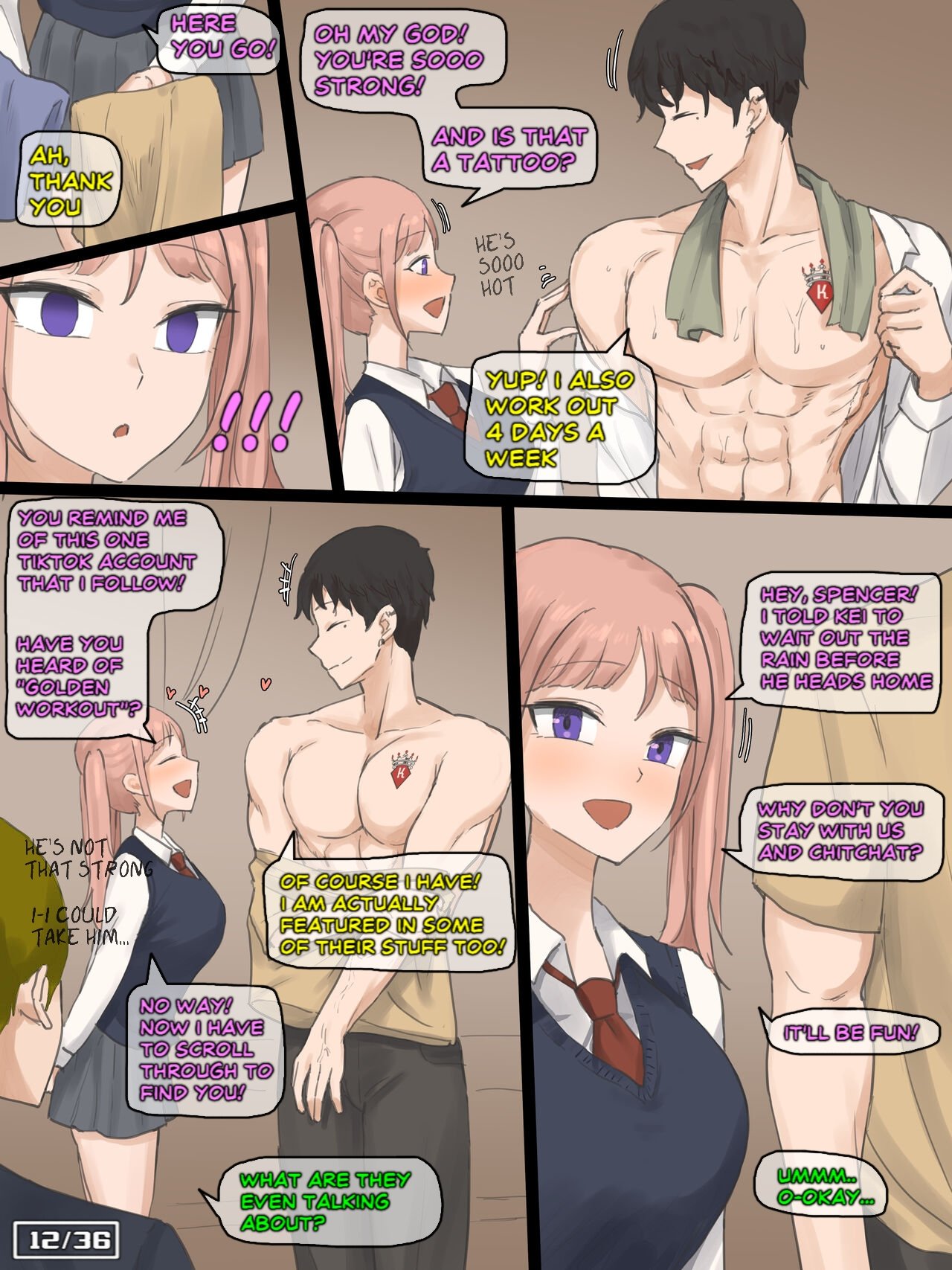 My Childhood Crush Cucked Me With The New Asian Transfer Student – [Laliberte- Edit] – RICED Edition comic porn My Childhood Crush Cucked Me With The New Asian Transfer Student – [Laliberte- Edit] – RICED Edition Chapter 1 – page 12