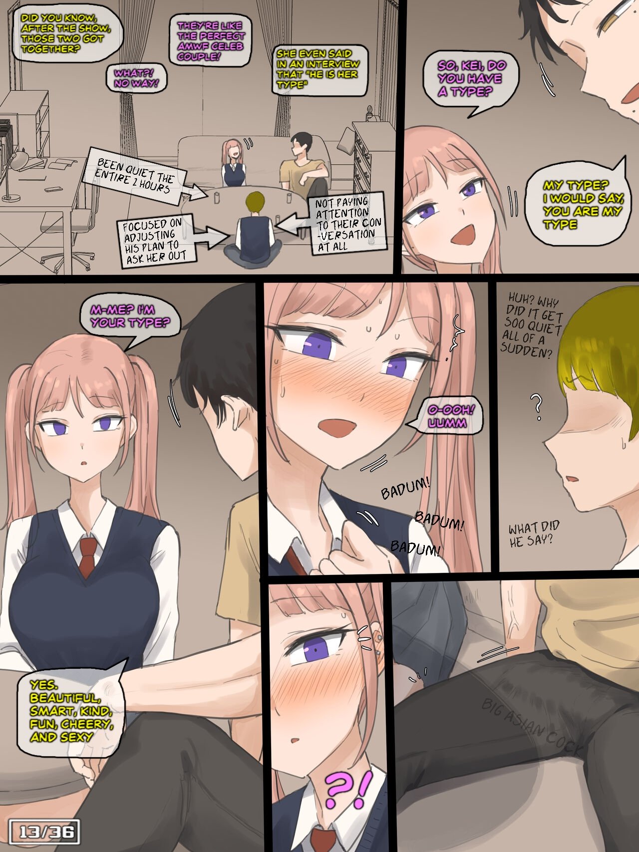 My Childhood Crush Cucked Me With The New Asian Transfer Student – [Laliberte- Edit] – RICED Edition comic porn My Childhood Crush Cucked Me With The New Asian Transfer Student – [Laliberte- Edit] – RICED Edition Chapter 1 – page 13