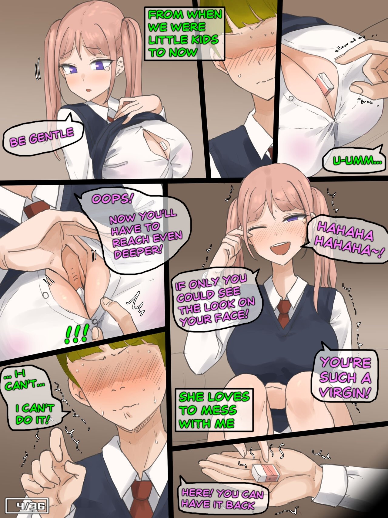My Childhood Crush Cucked Me With The New Asian Transfer Student – [Laliberte- Edit] – RICED Edition comic porn My Childhood Crush Cucked Me With The New Asian Transfer Student – [Laliberte- Edit] – RICED Edition Chapter 1 – page 4