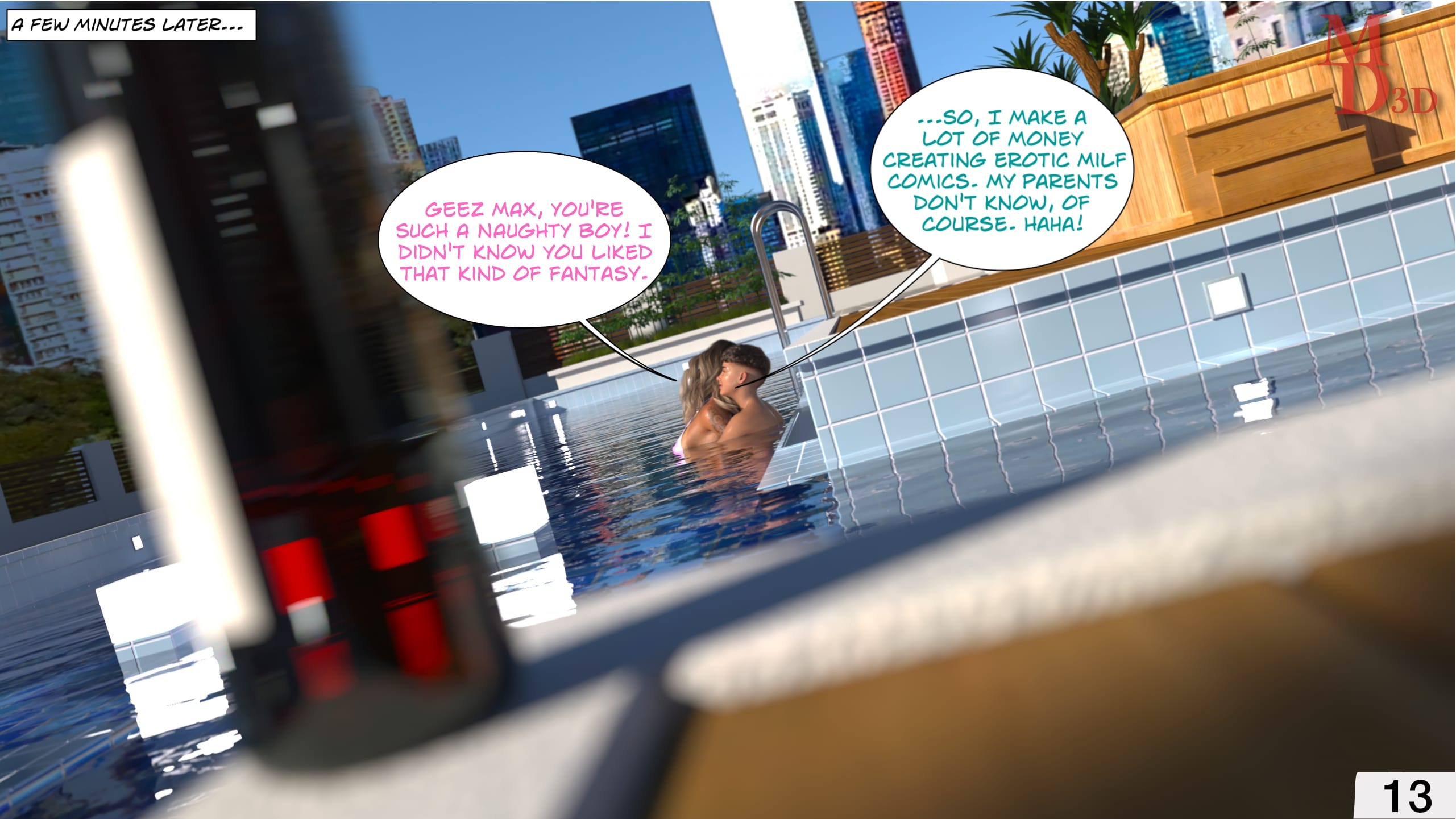 Hidden Desires [Magic Dragon 3D] 1 . Hidden Desires - Chapter 1 [Magic Dragon 3D] – page 14
