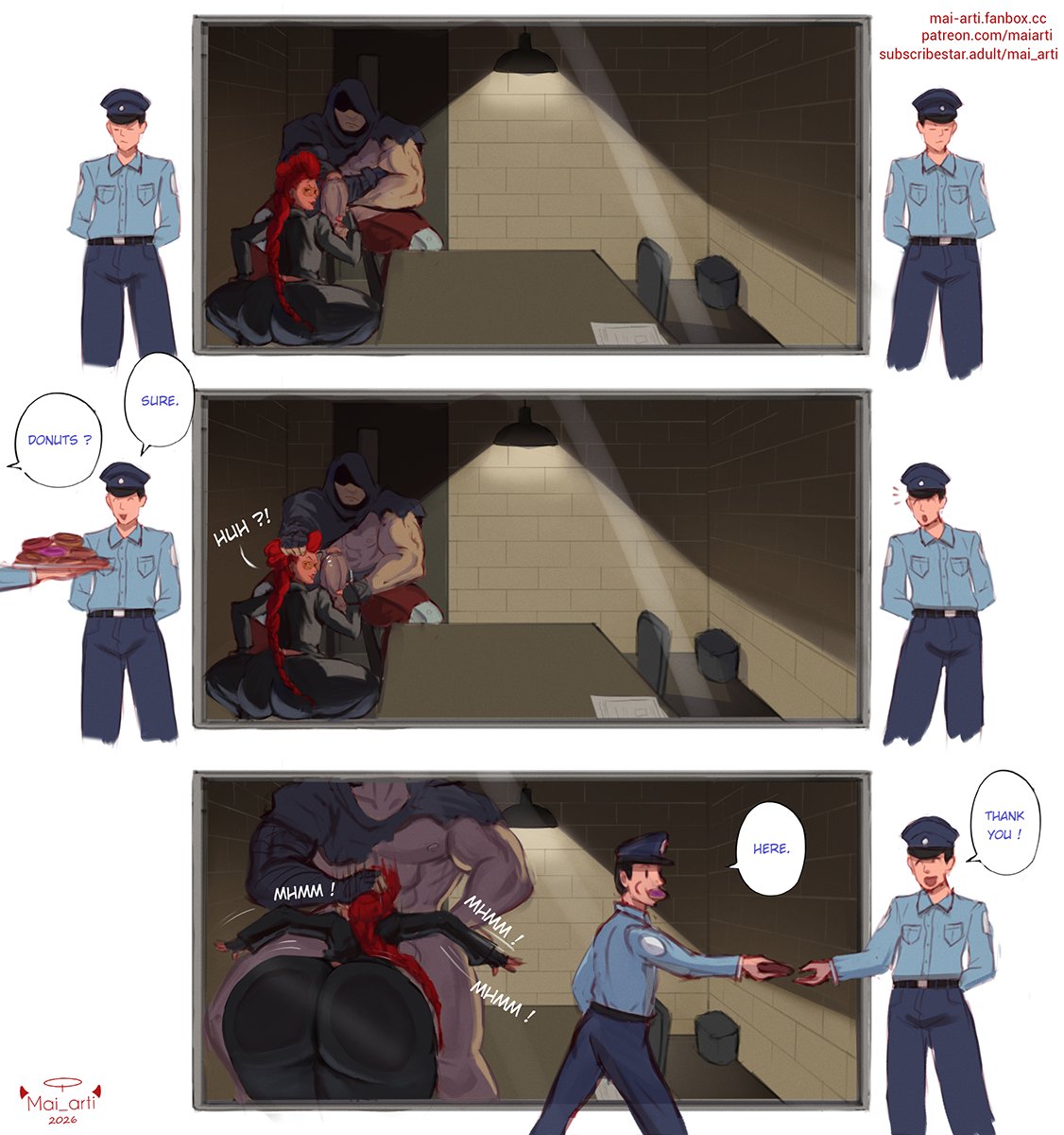 The Interrogation comic porn The Interrogation Chapter 1 – page 2