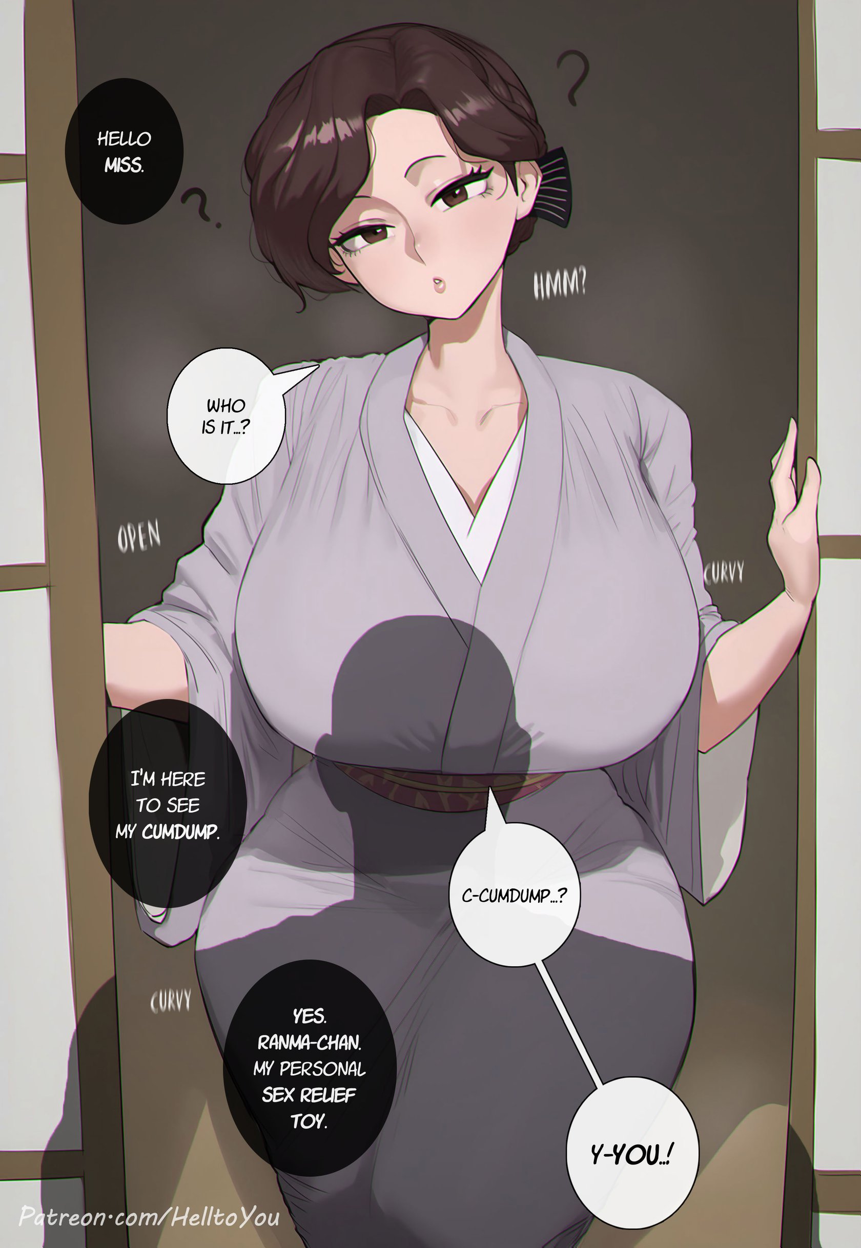 Ranma’s Mom NTR comic porn Ranma’s Mom NTR Chapter 1 – page 3