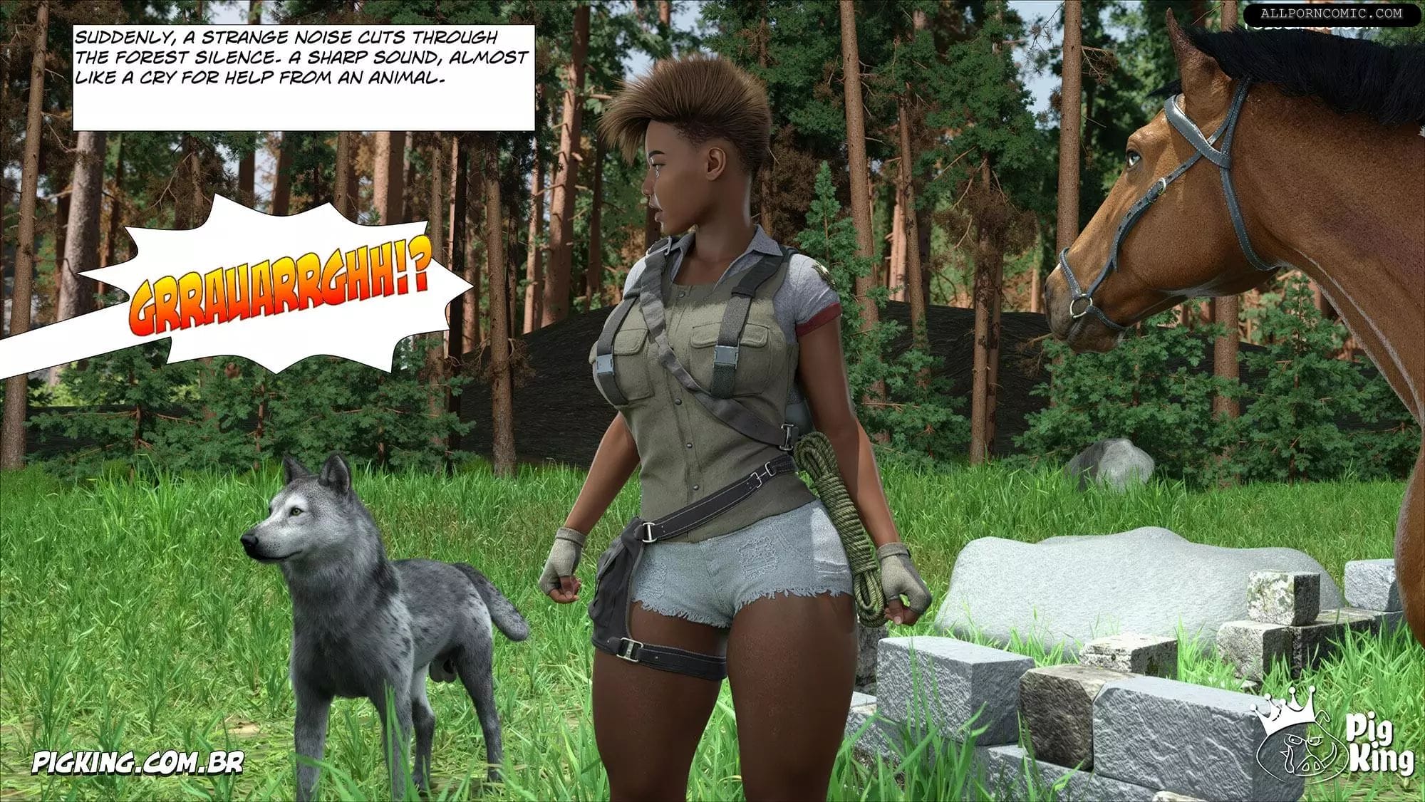 Skylar The Forest Ranger [PigKing] 6 . Skylar The Forest Ranger - [ZOO] Chapter 6 [PigKing] – page 76