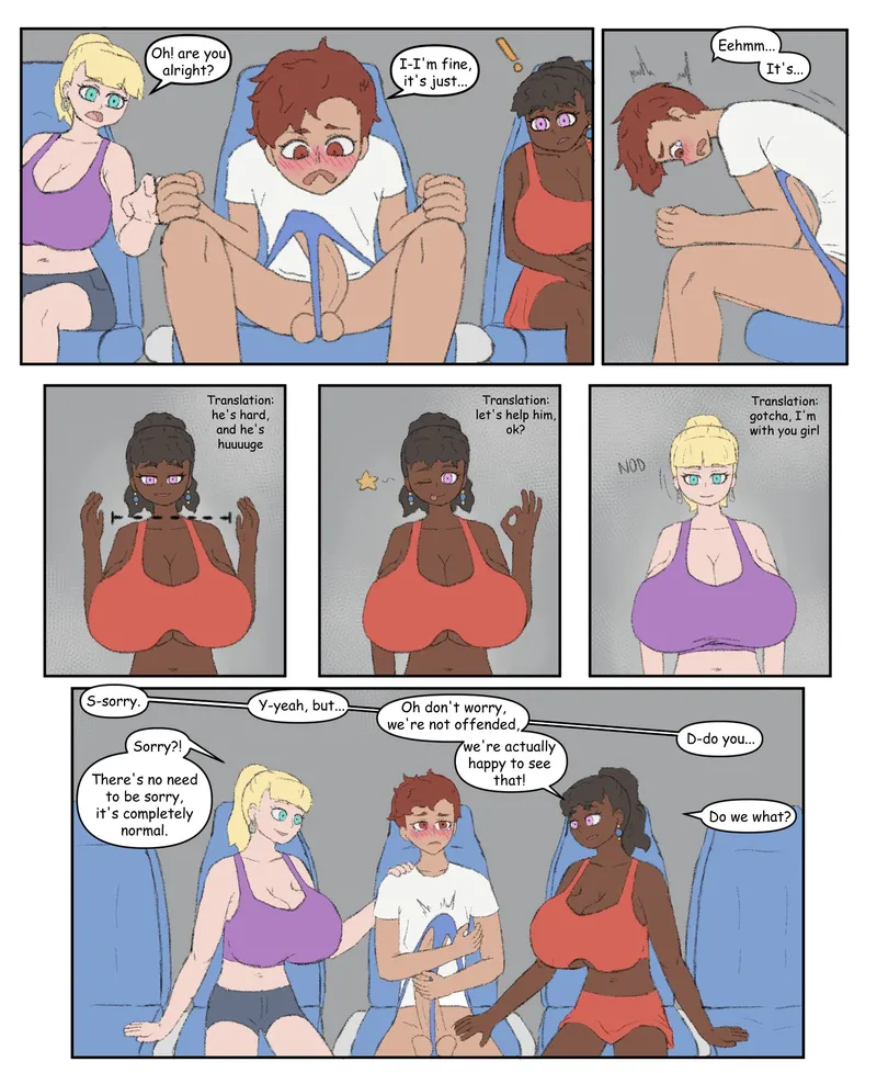 Nilo’s Bus Trip With Mabelle &amp; Berry comic porn Nilo’s Bus Trip With Mabelle & Berry Chapter 1 – page 4