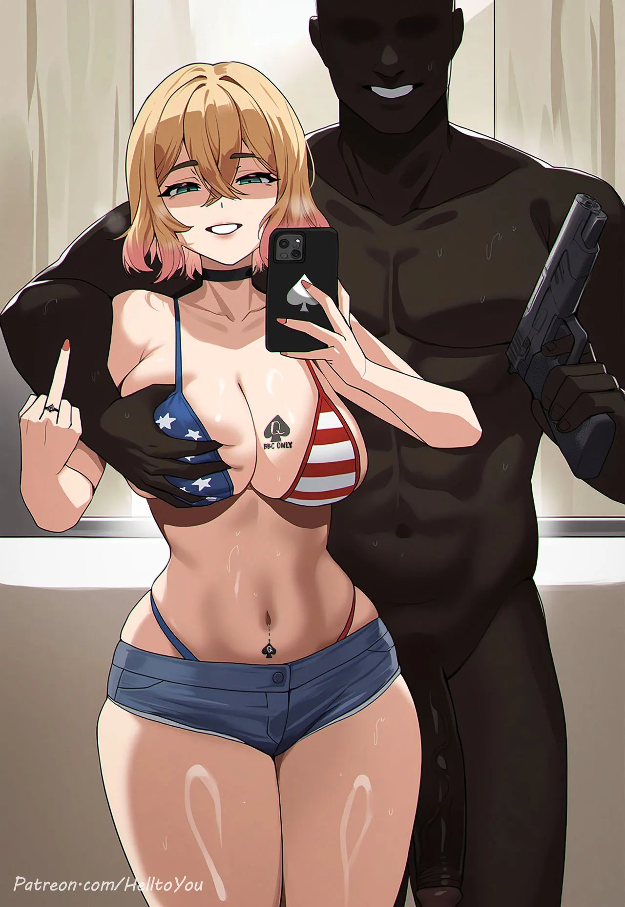 Rent A Blacked Girlfriend [All Parts] comic porn Rent A Blacked Girlfriend [All Parts] Chapter 1 – page 9