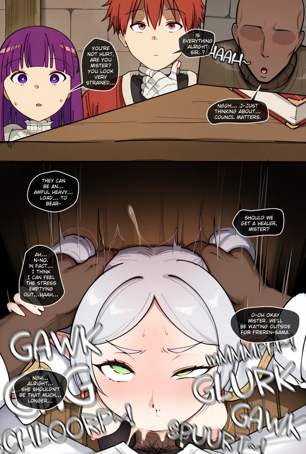 Frieren Girls Go Black comic porn Frieren Girls Go Black Chapter 1 – page 5