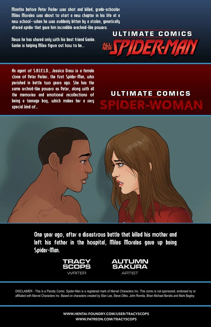 On The Edge Of Spidercest – All New Spider-Man [Tracy Scops] 1 . On The Edge Of Spidercest - All New Spider-Man - Chapter 1 [Tracy Scops] – page 2