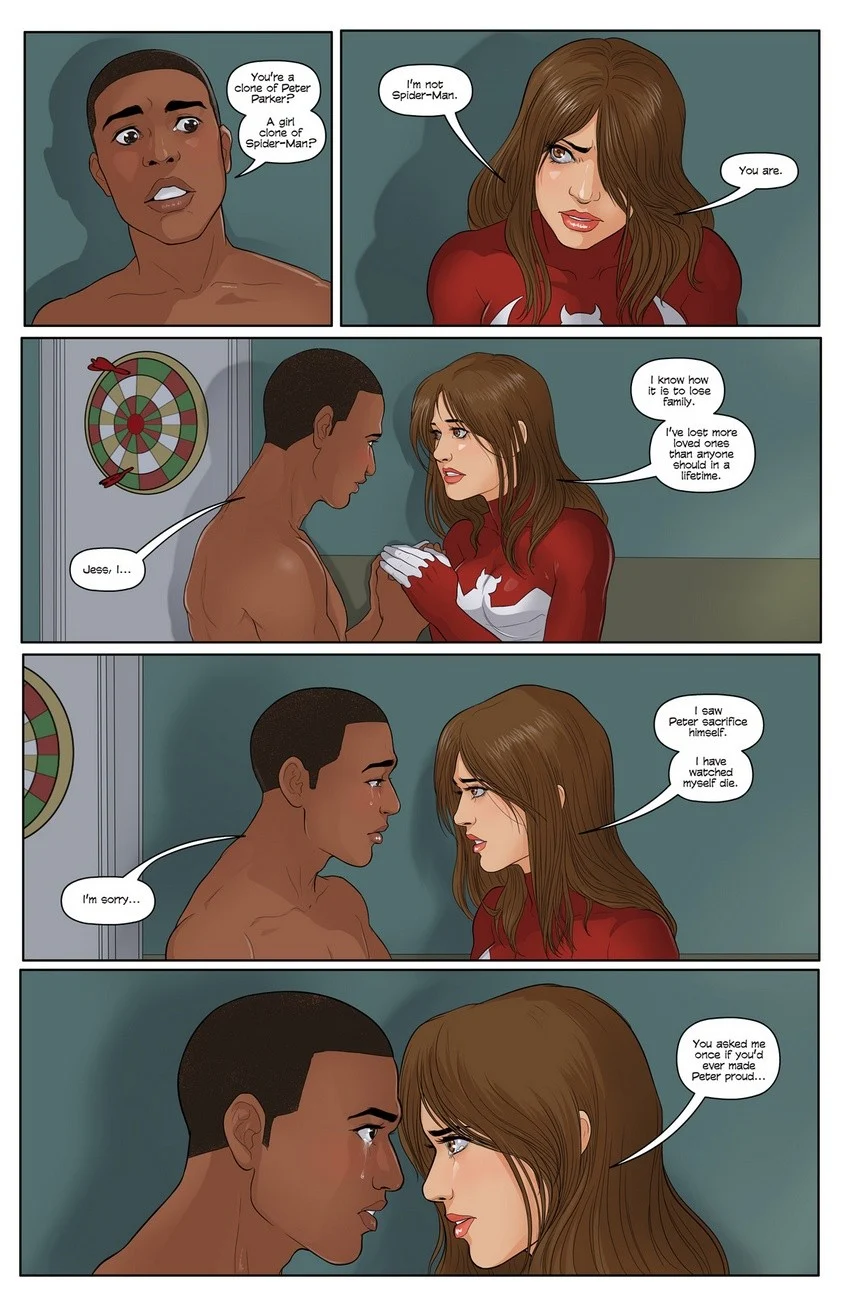 On The Edge Of Spidercest – All New Spider-Man [Tracy Scops] 1 . On The Edge Of Spidercest - All New Spider-Man - Chapter 1 [Tracy Scops] – page 4