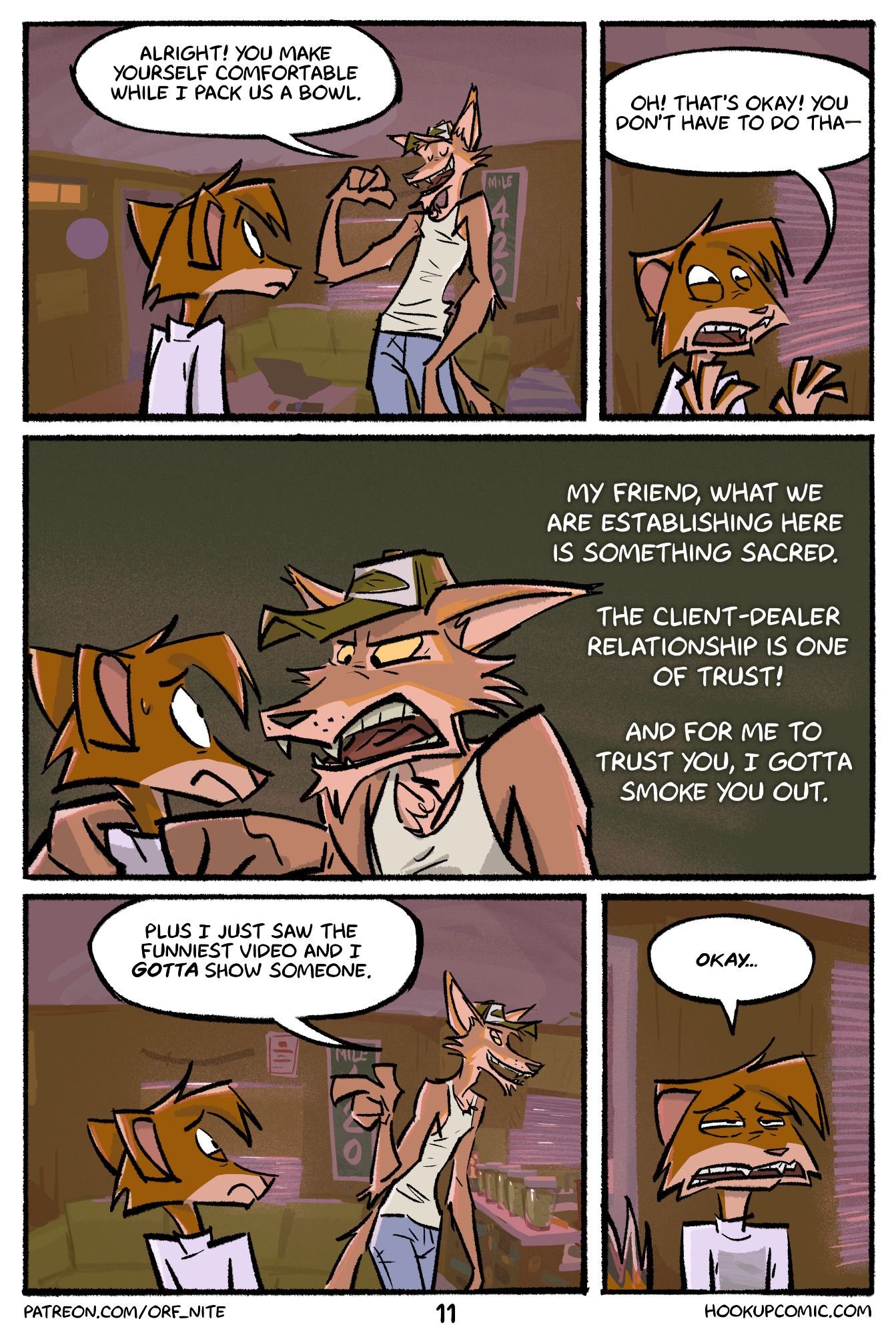 The Hookup gay manga – page 11