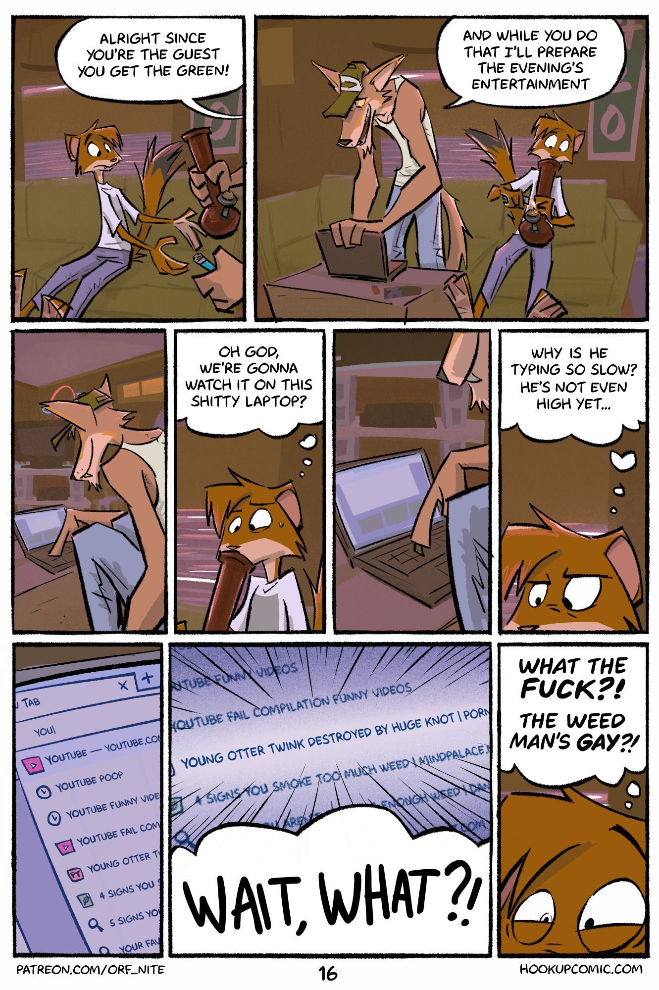 The Hookup gay manga – page 16