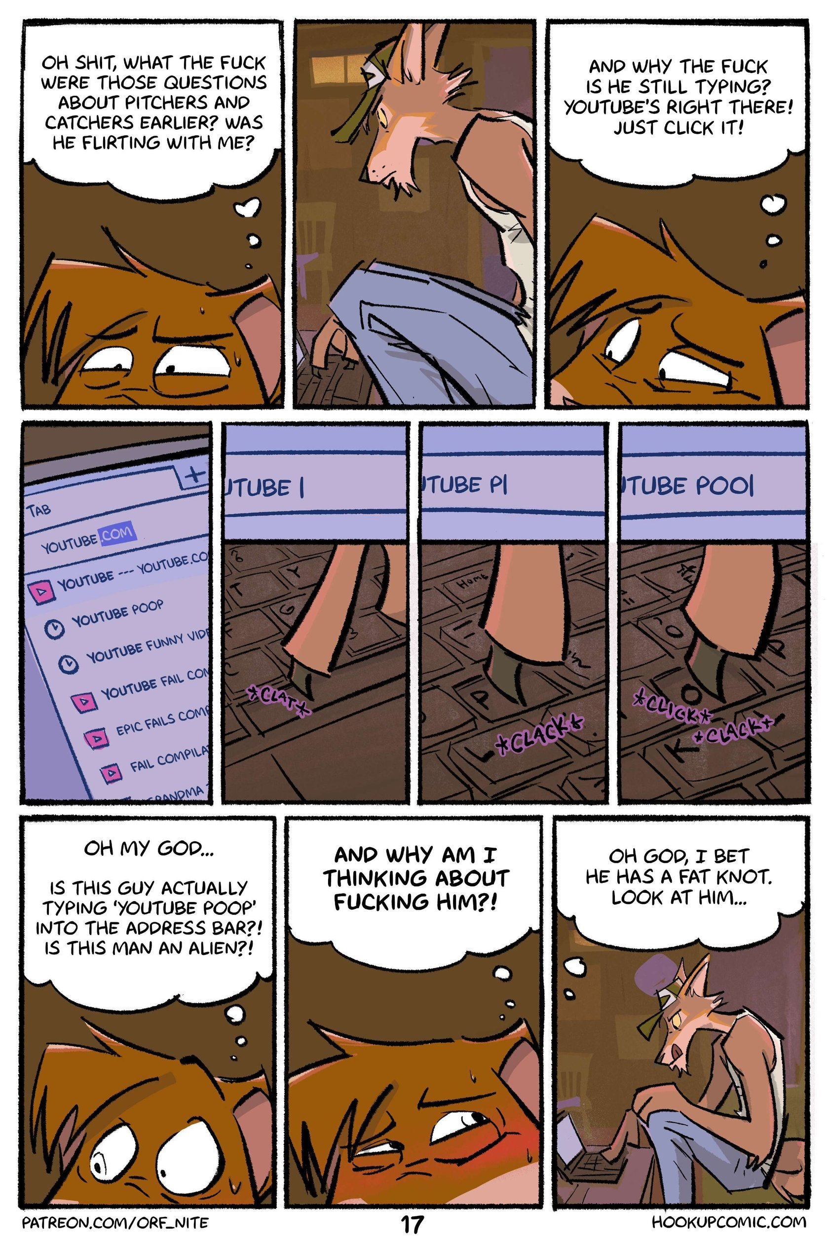 The Hookup gay manga – page 17