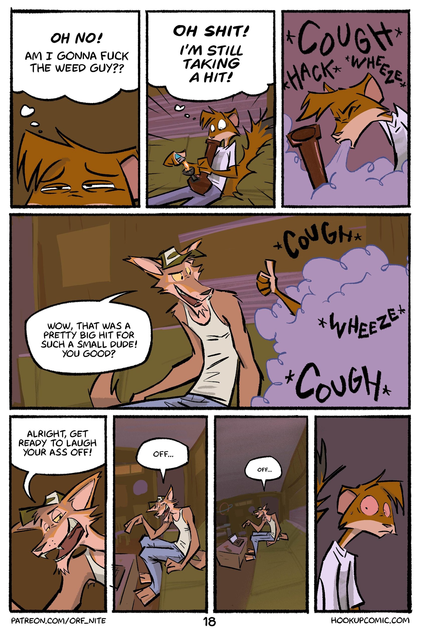 The Hookup gay manga – page 18