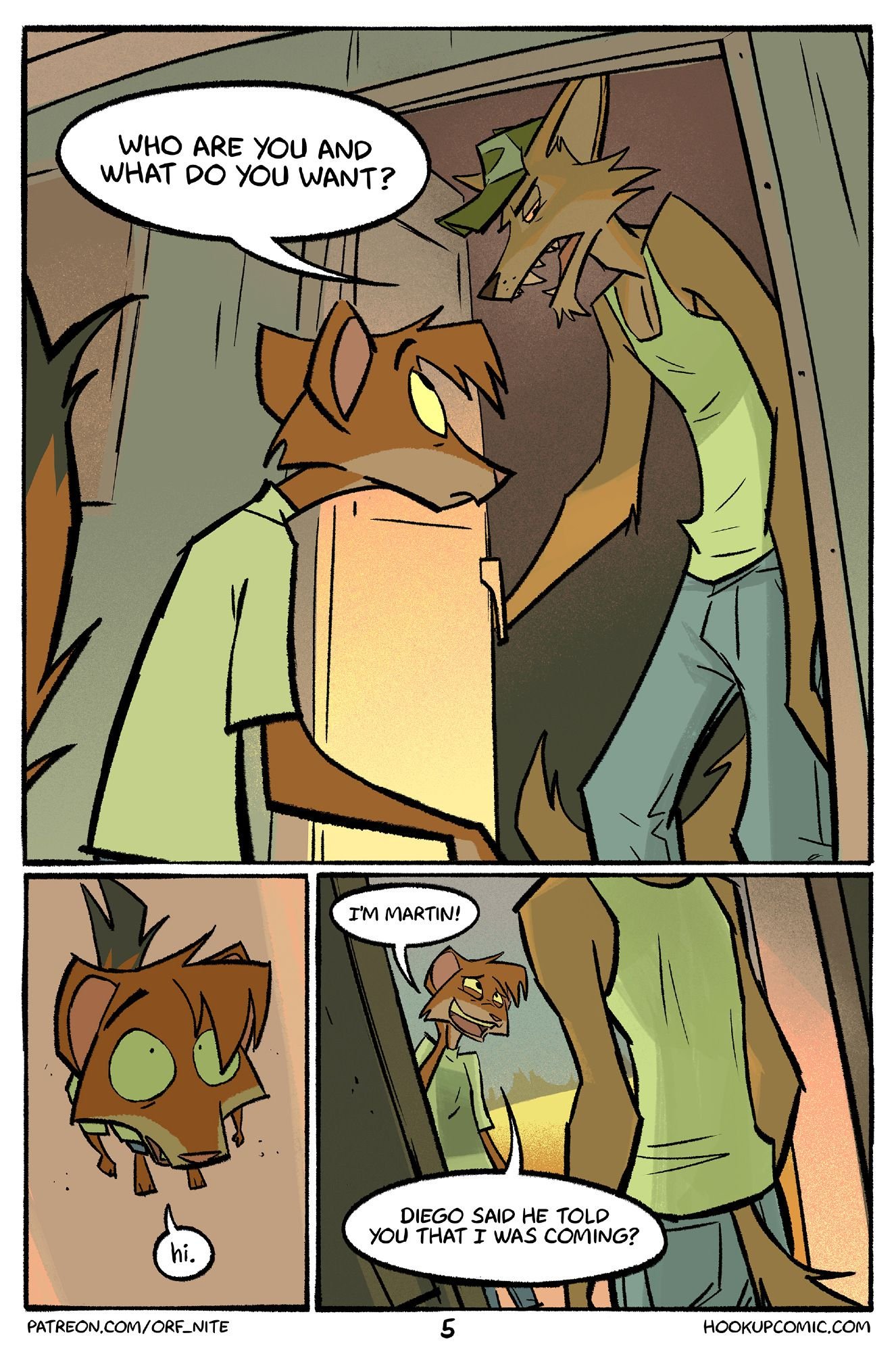 The Hookup gay manga – page 5