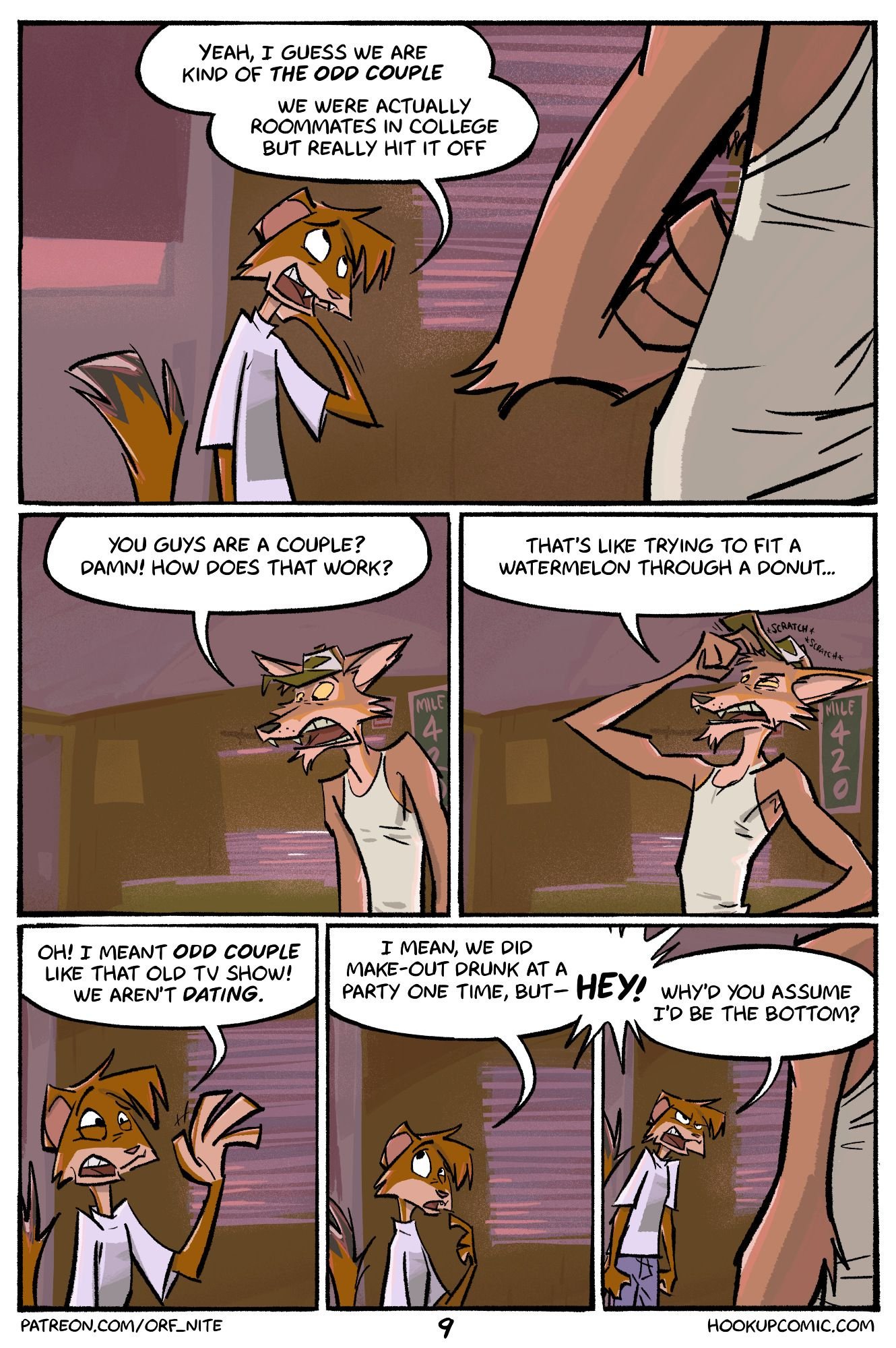 The Hookup gay manga – page 9