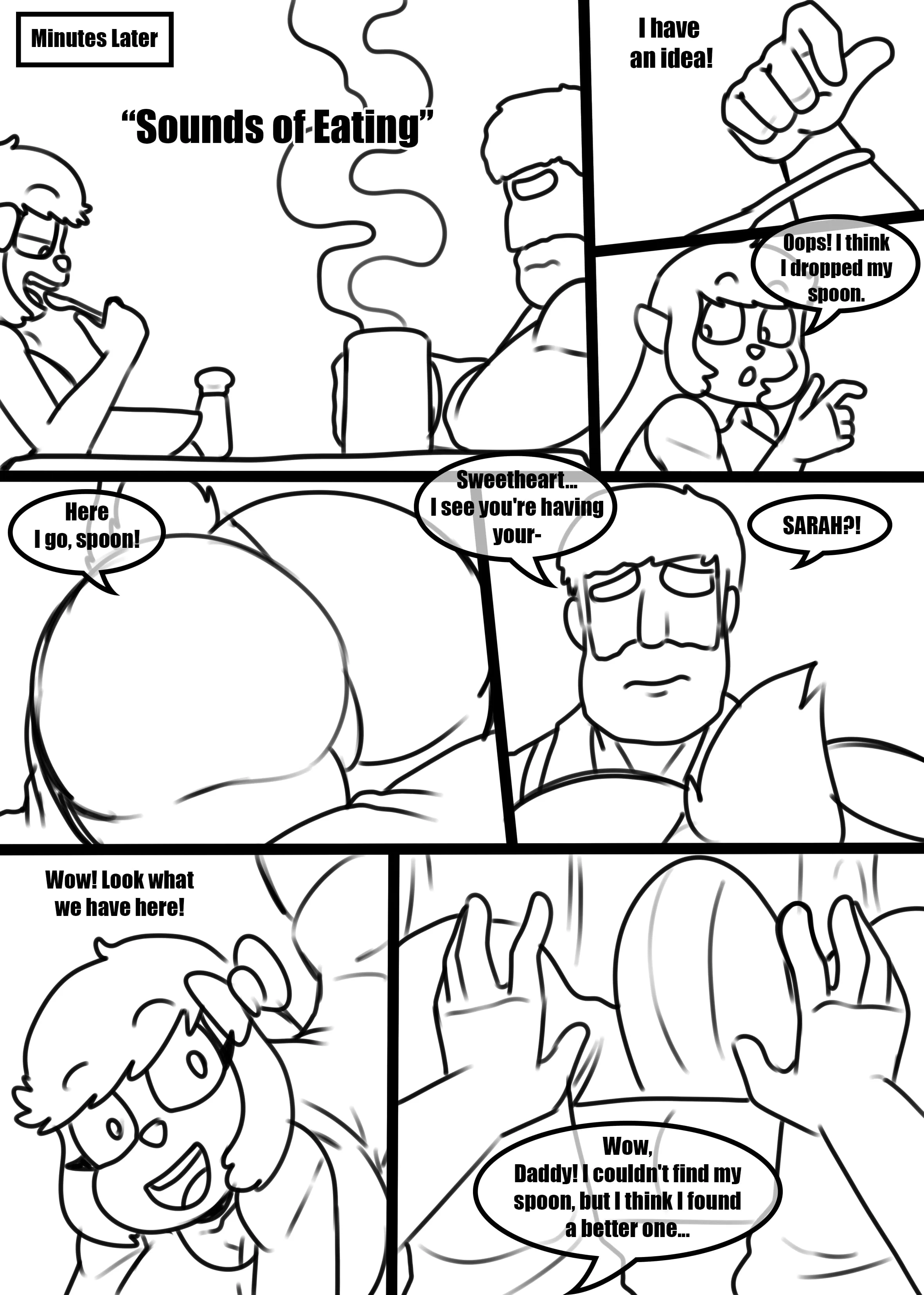 Playing with Daddy (My Totally Normal Family) – page 10