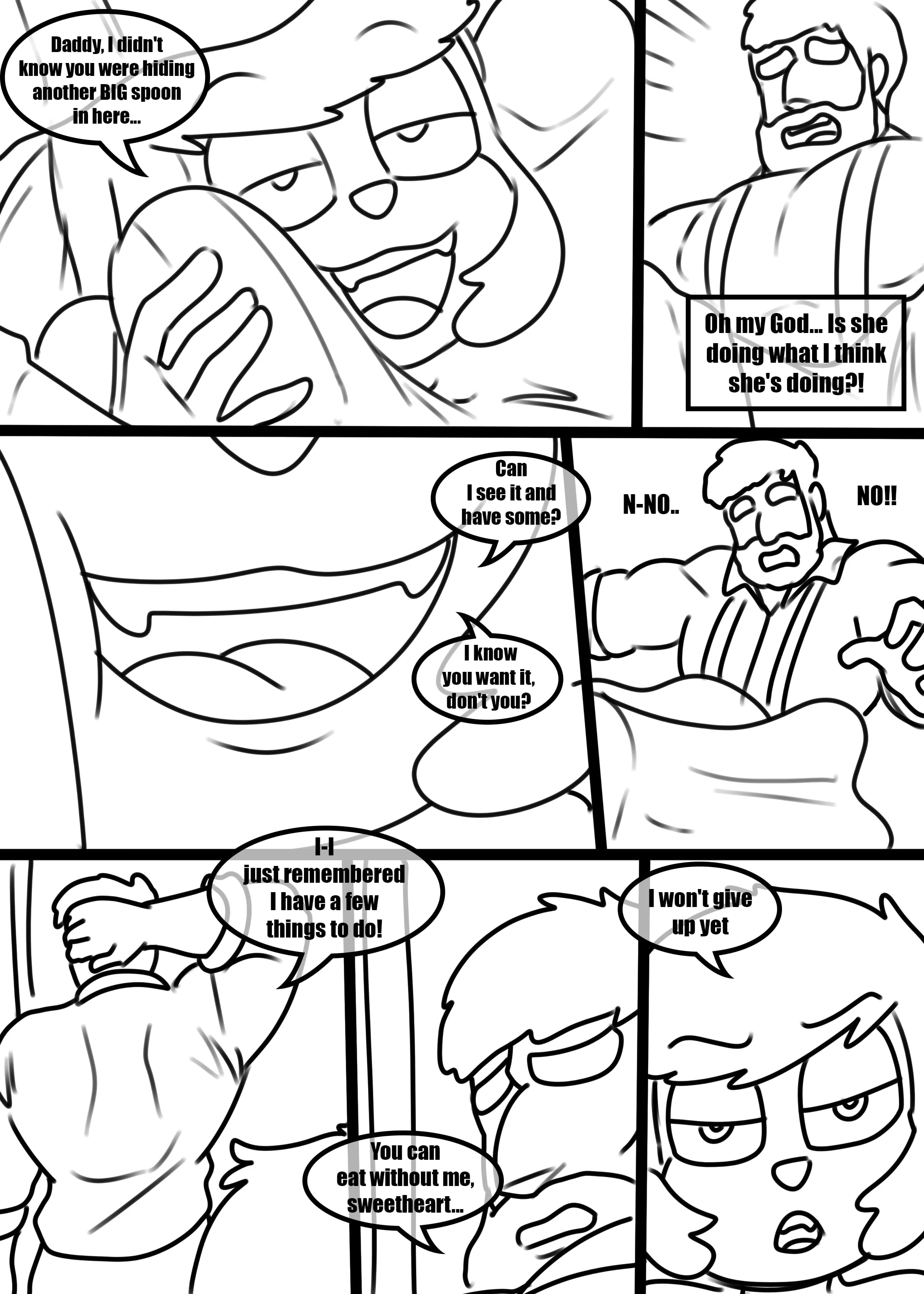 Playing with Daddy (My Totally Normal Family) – page 11