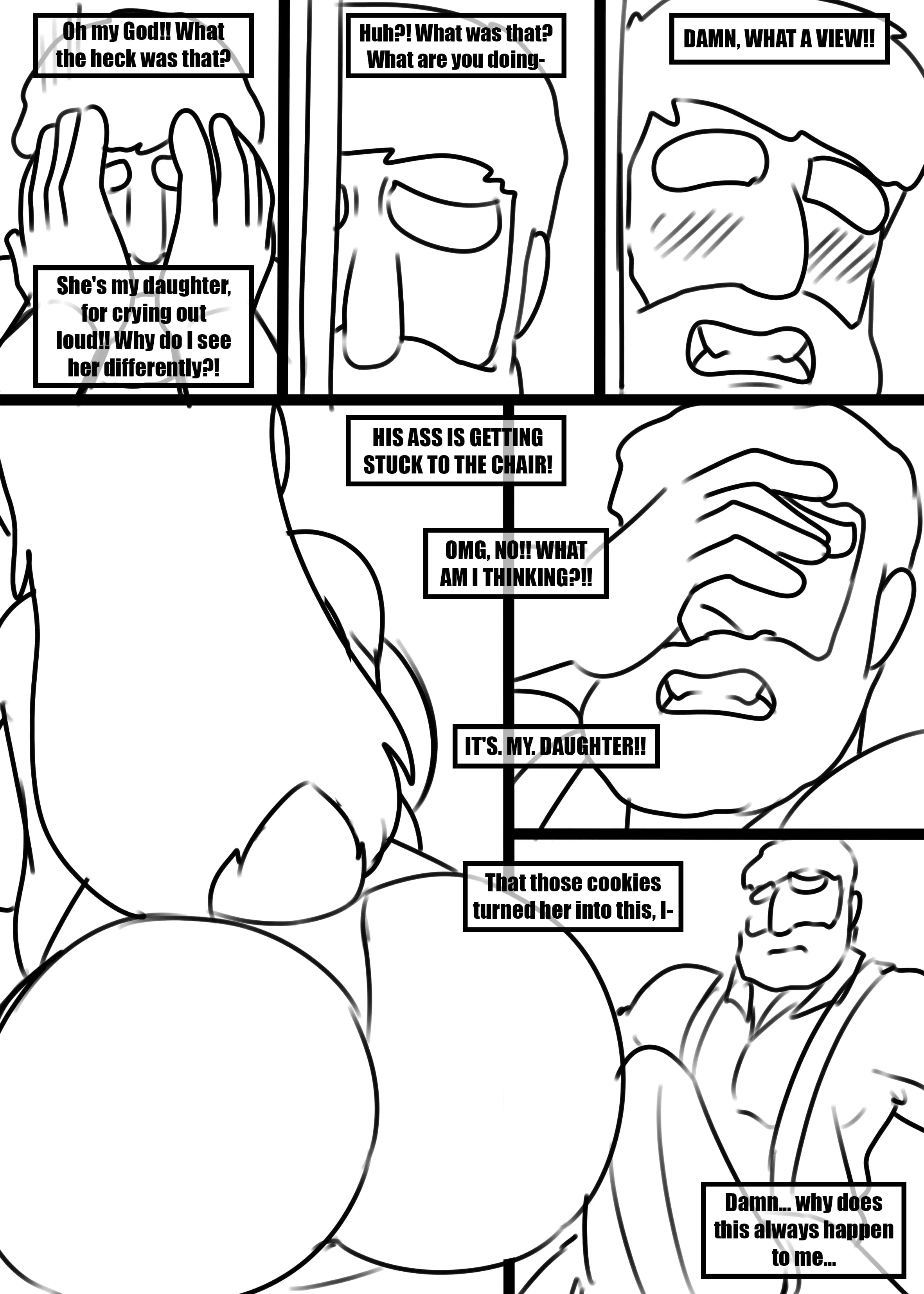 Playing with Daddy (My Totally Normal Family) – page 12