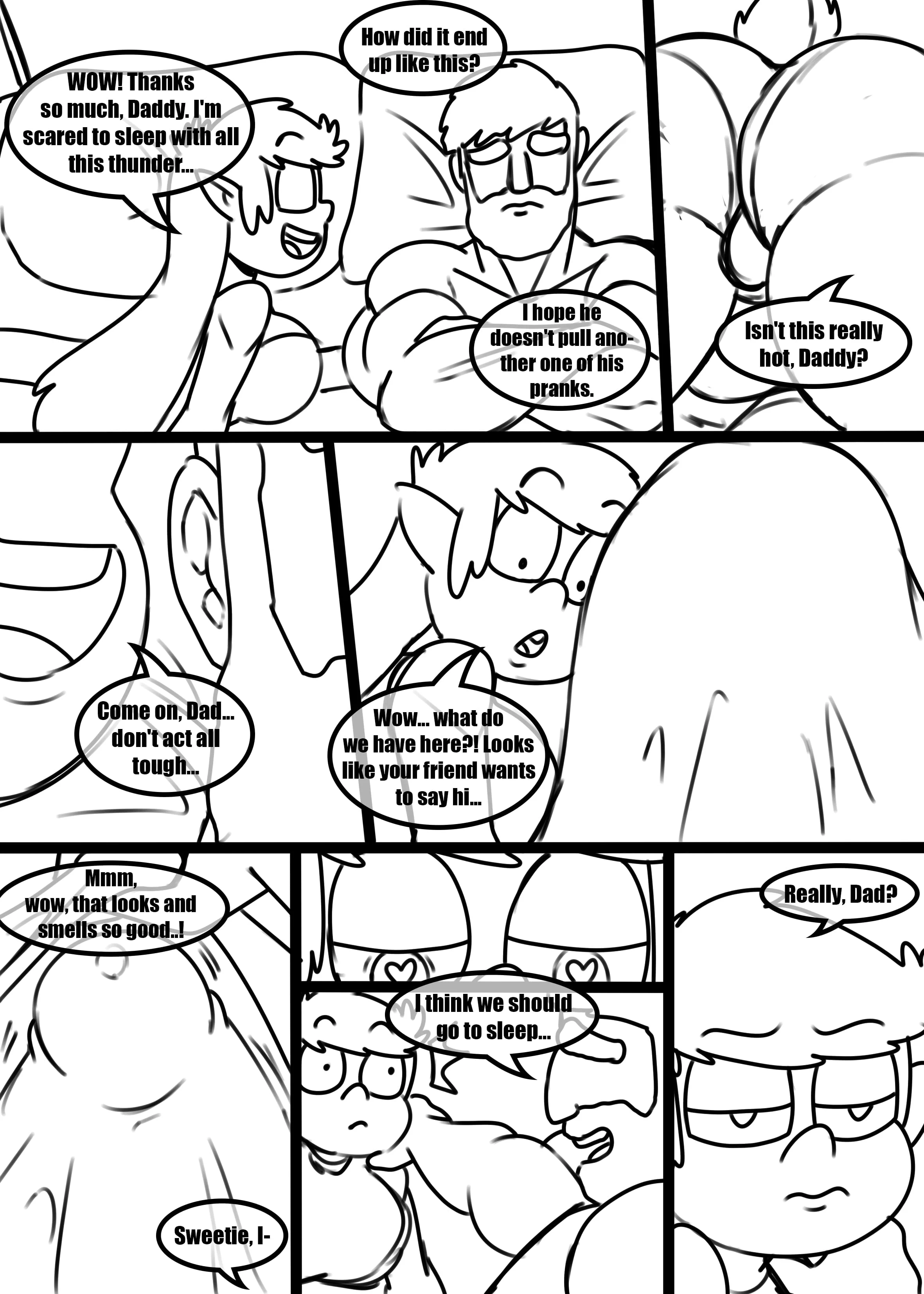 Playing with Daddy (My Totally Normal Family) – page 14