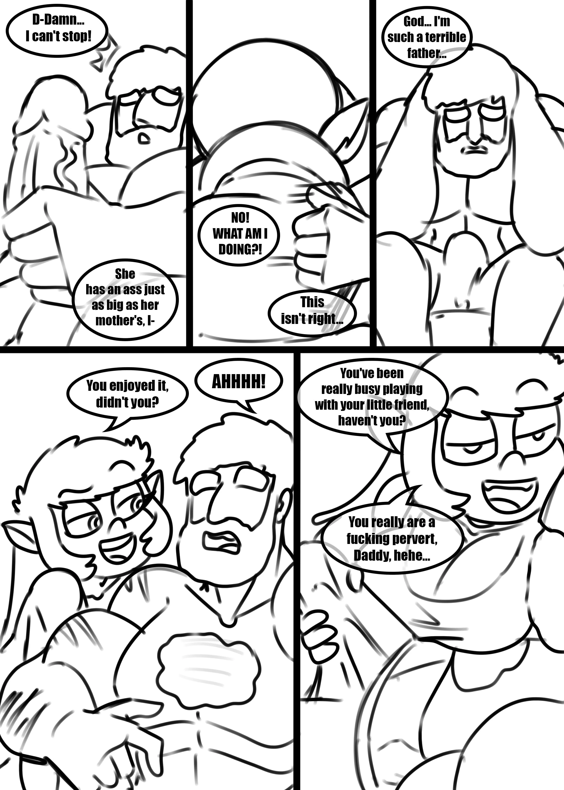 Playing with Daddy (My Totally Normal Family) – page 16