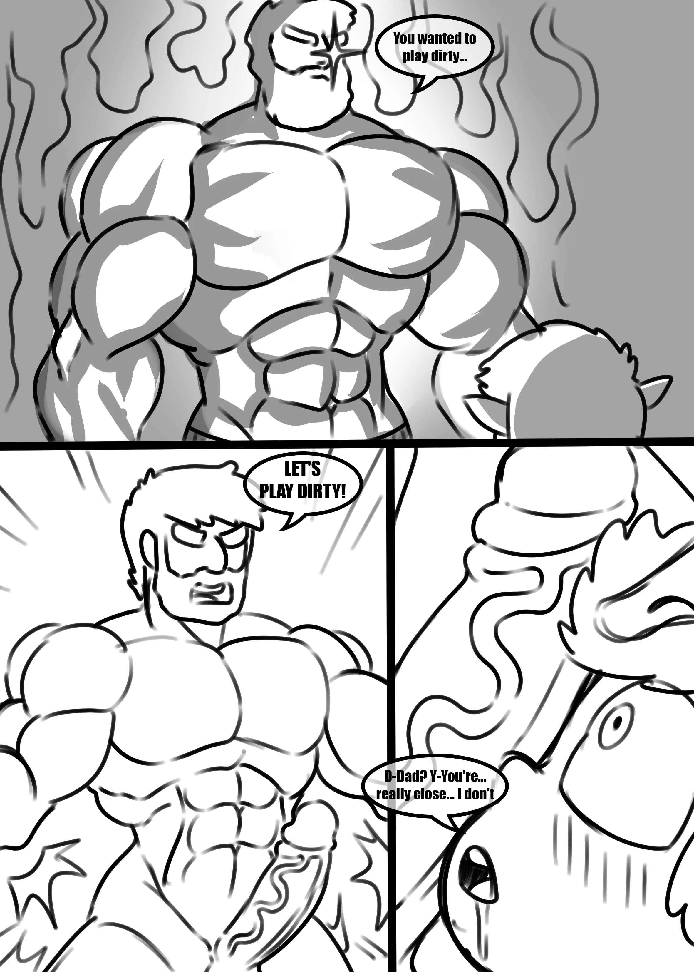 Playing with Daddy (My Totally Normal Family) – page 18