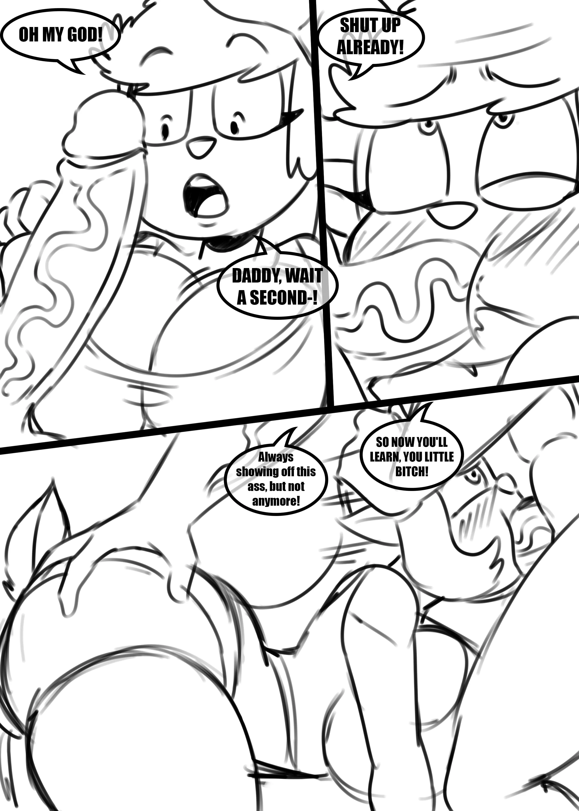 Playing with Daddy (My Totally Normal Family) – page 19