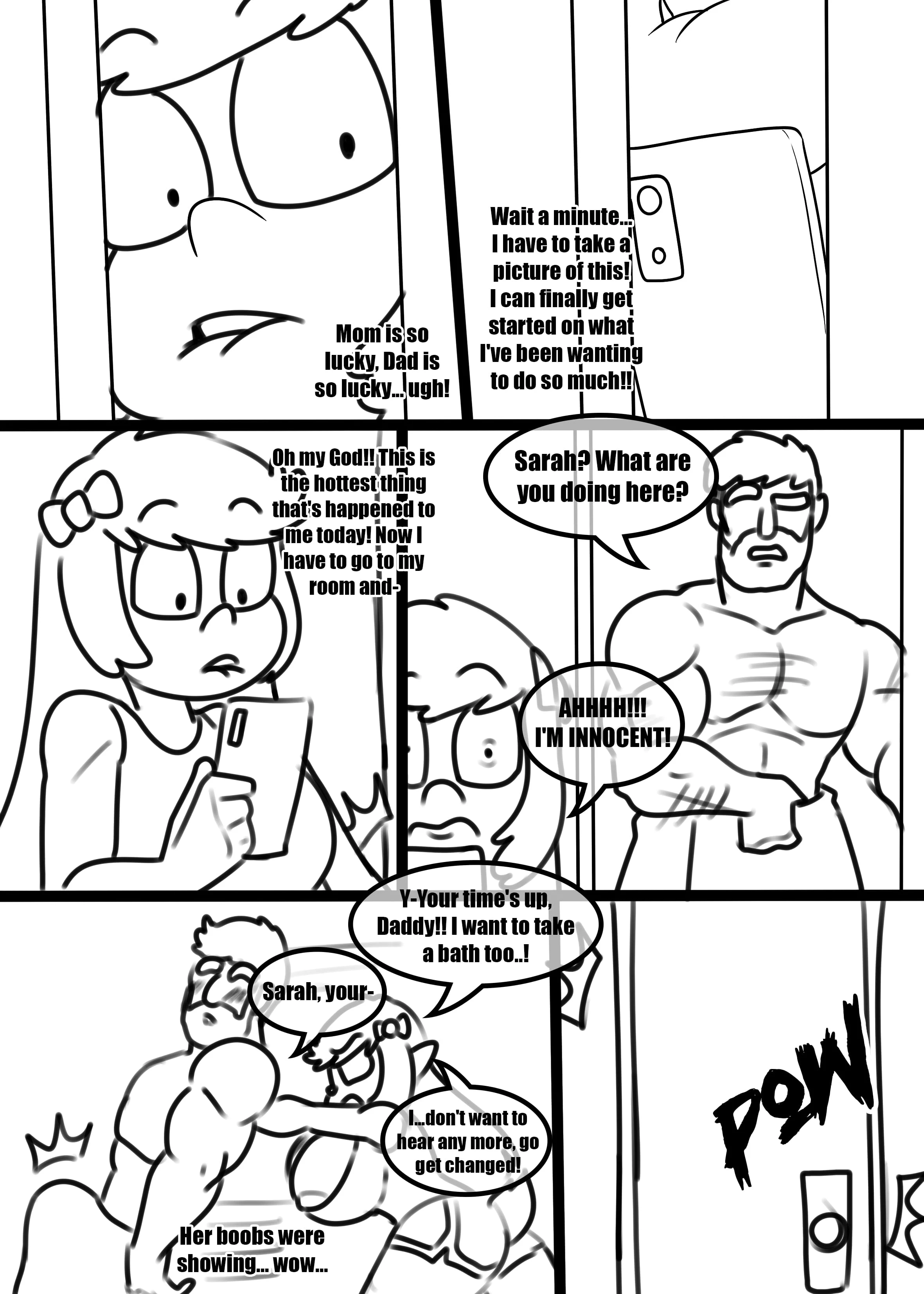 Playing with Daddy (My Totally Normal Family) – page 7