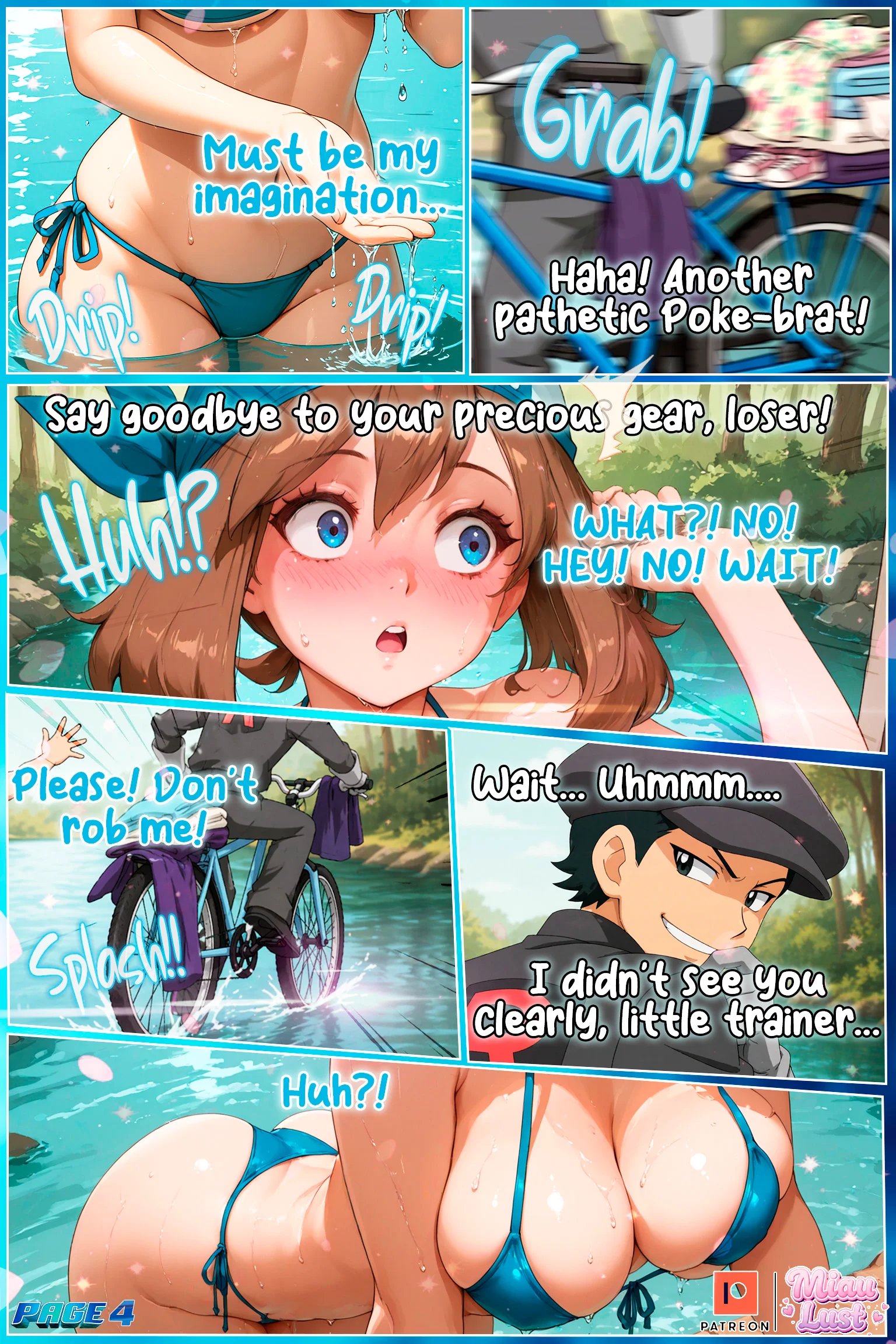 Pokemon – Wet Sapphire, May – page 6