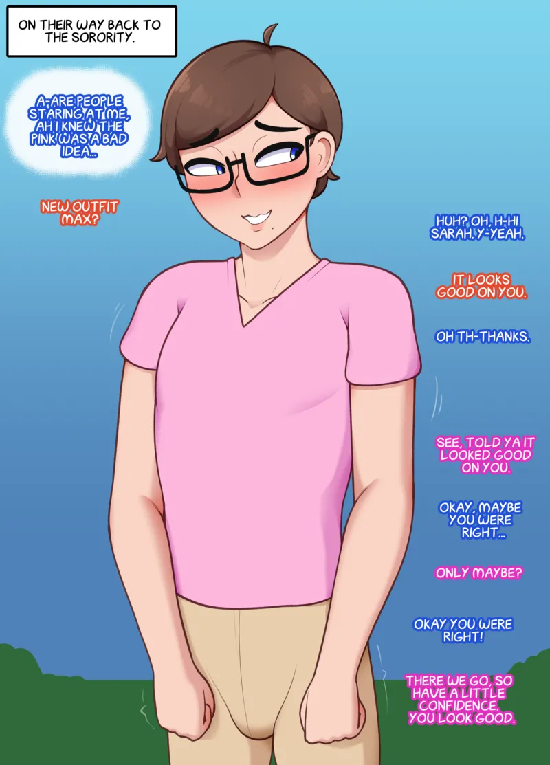 Twinning Becoming The Popular Girl’s Best Friend gay manga – page 25