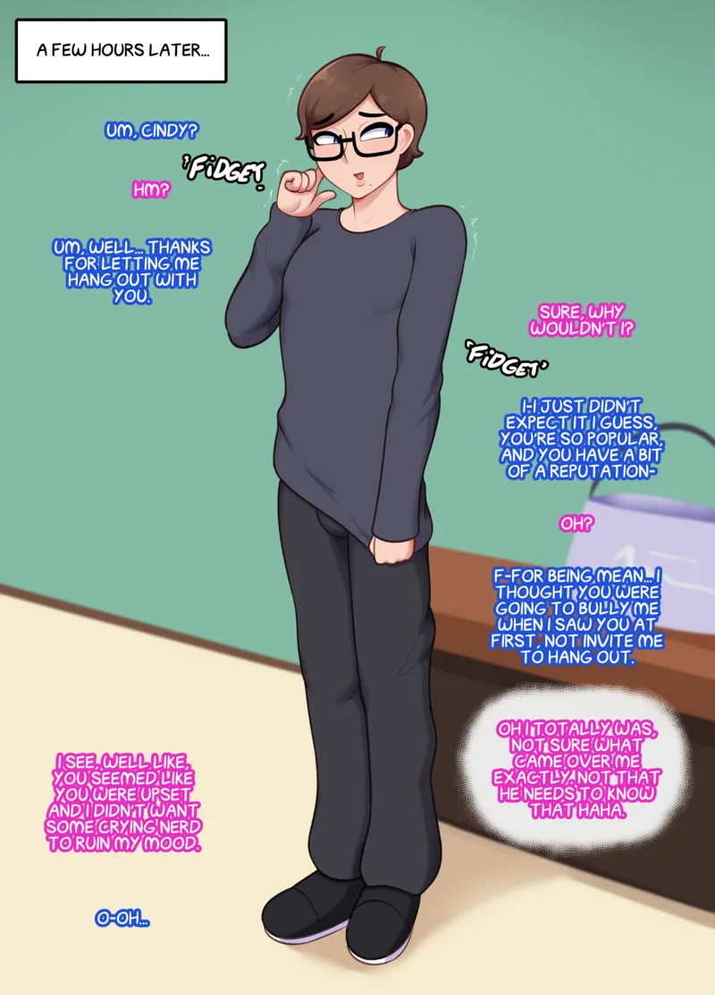 Twinning Becoming The Popular Girl’s Best Friend gay manga – page 4