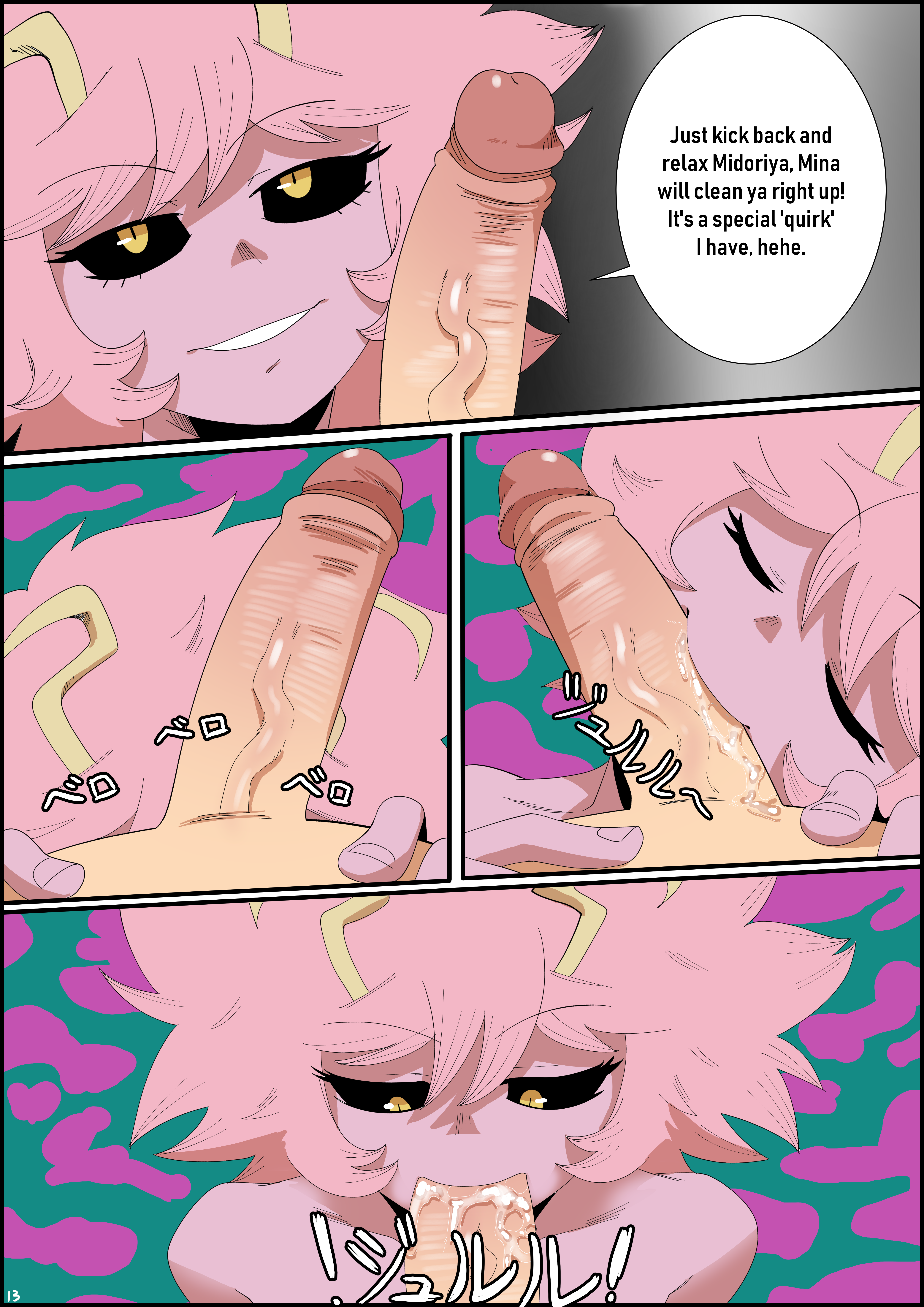 Mina X Deku My Hero Academia – page 13