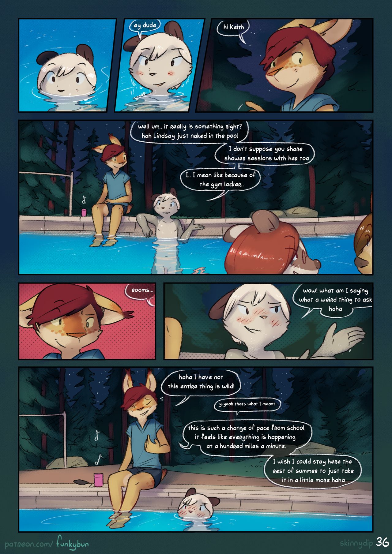 Skinny-dip – page 37